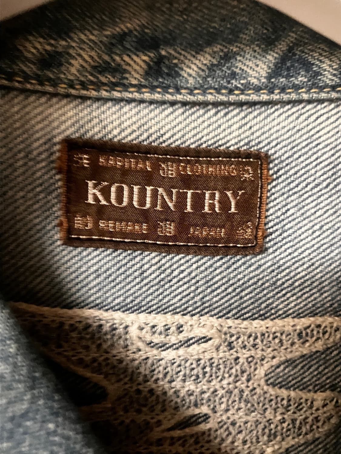 Kapital Kapital Mexican Bone Denim Jacket Light Blue Size US L / EU 52-54 / 3 - 3 Thumbnail