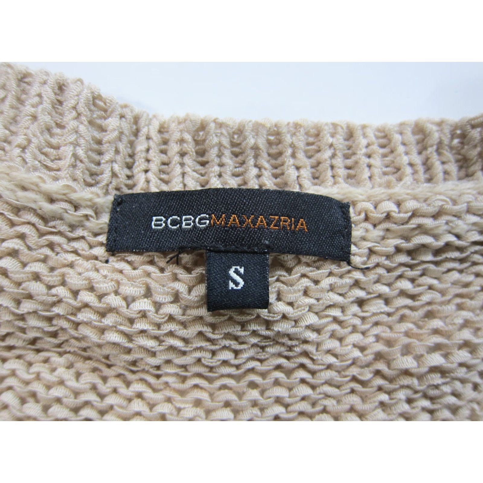 Bcbgmaxazria VINTAGE BCBGMAXAZRIA Brown Knit Long Sleeve Button Down Cardigan Sweater Women Small Size S / US 4 / IT 40 - 3 Thumbnail