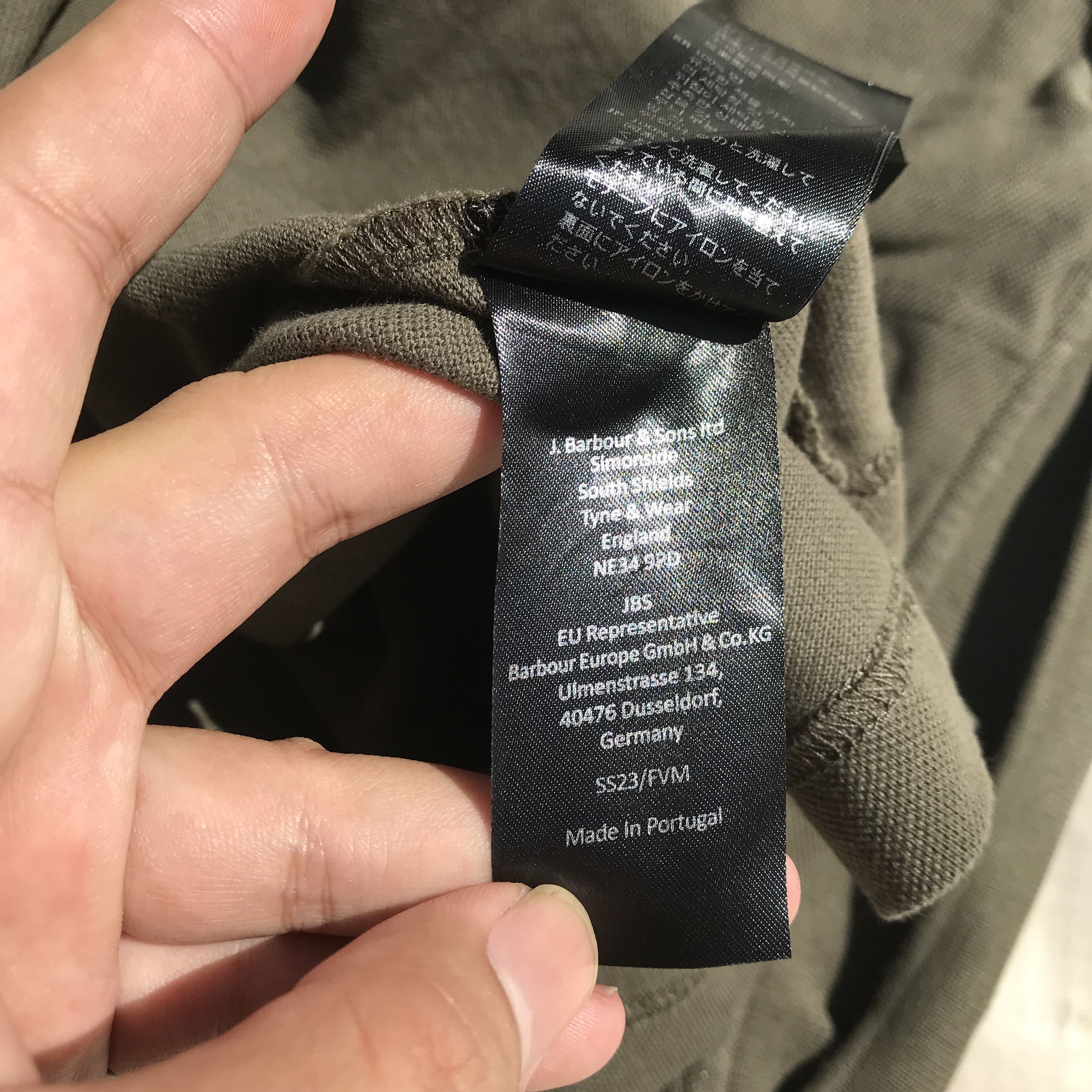 Barbour Barbour Green Olive Polo Shirt Made in Portugal Size US XXL / EU 58 / 5 - 9 Thumbnail