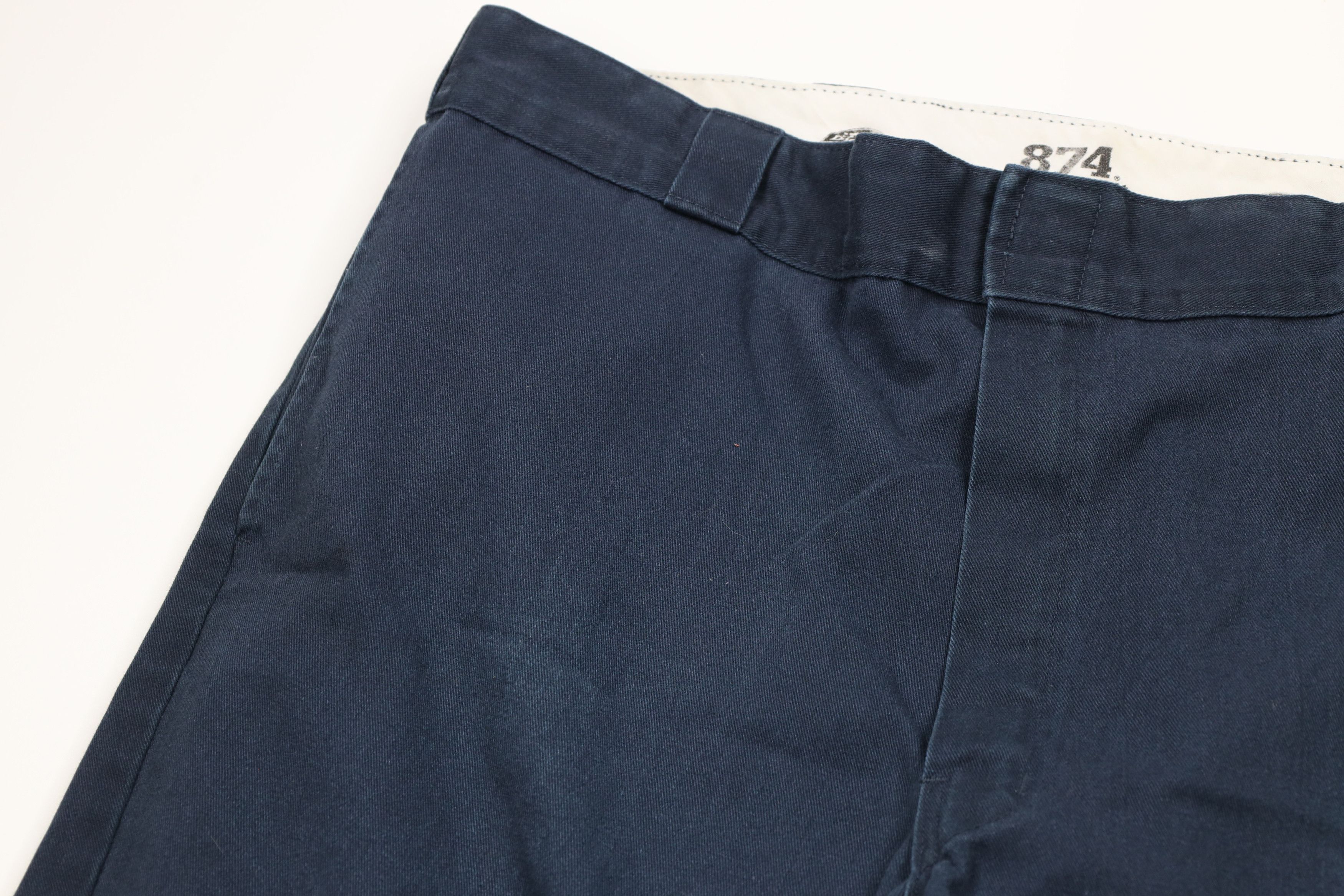 Dickies × Vintage Vintage Dickies Out Wide Leg Mechanic Work Pants Navy Blue Size US 38 / EU 54 - 6 Thumbnail