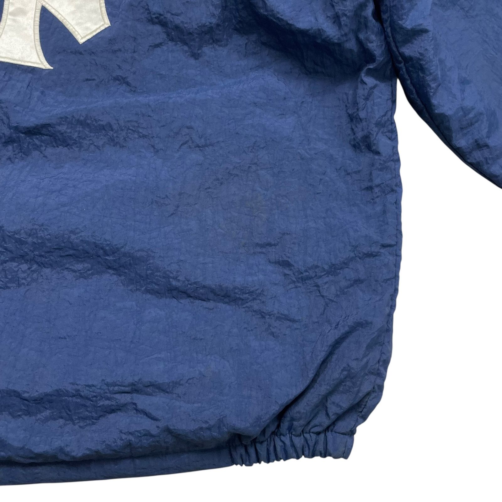 MLB VTG 90s NEW YORK YANKEES HOODED STARTER QUILT LINING JACKET Size US XL / EU 56 / 4 - 12 Thumbnail