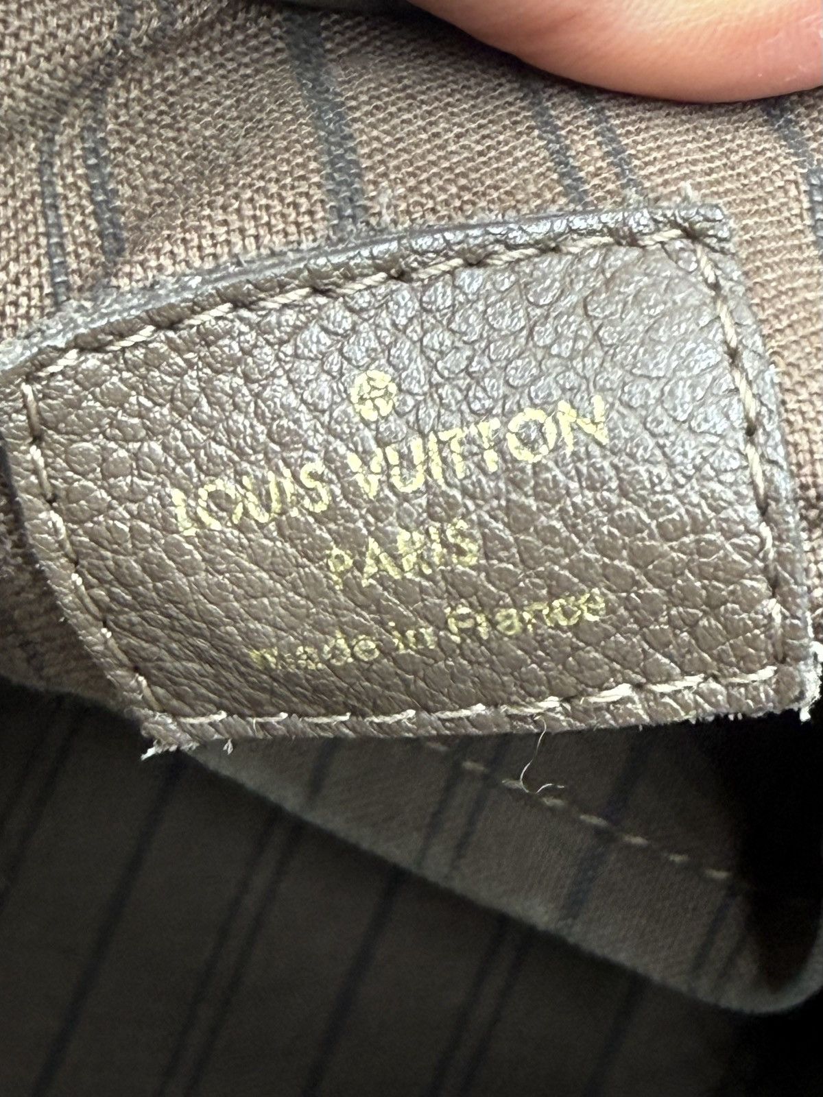 Louis Vuitton Louis Vuitton Empreinte Leather Hobo Bag Brown Taupe Large Size ONE SIZE - 8 Thumbnail