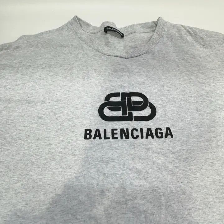 Balenciaga Balenciaga Balenciaga Logo Print Short Sleeve TShirt -2507 Size US S / EU 44-46 / 1 - 5 Thumbnail