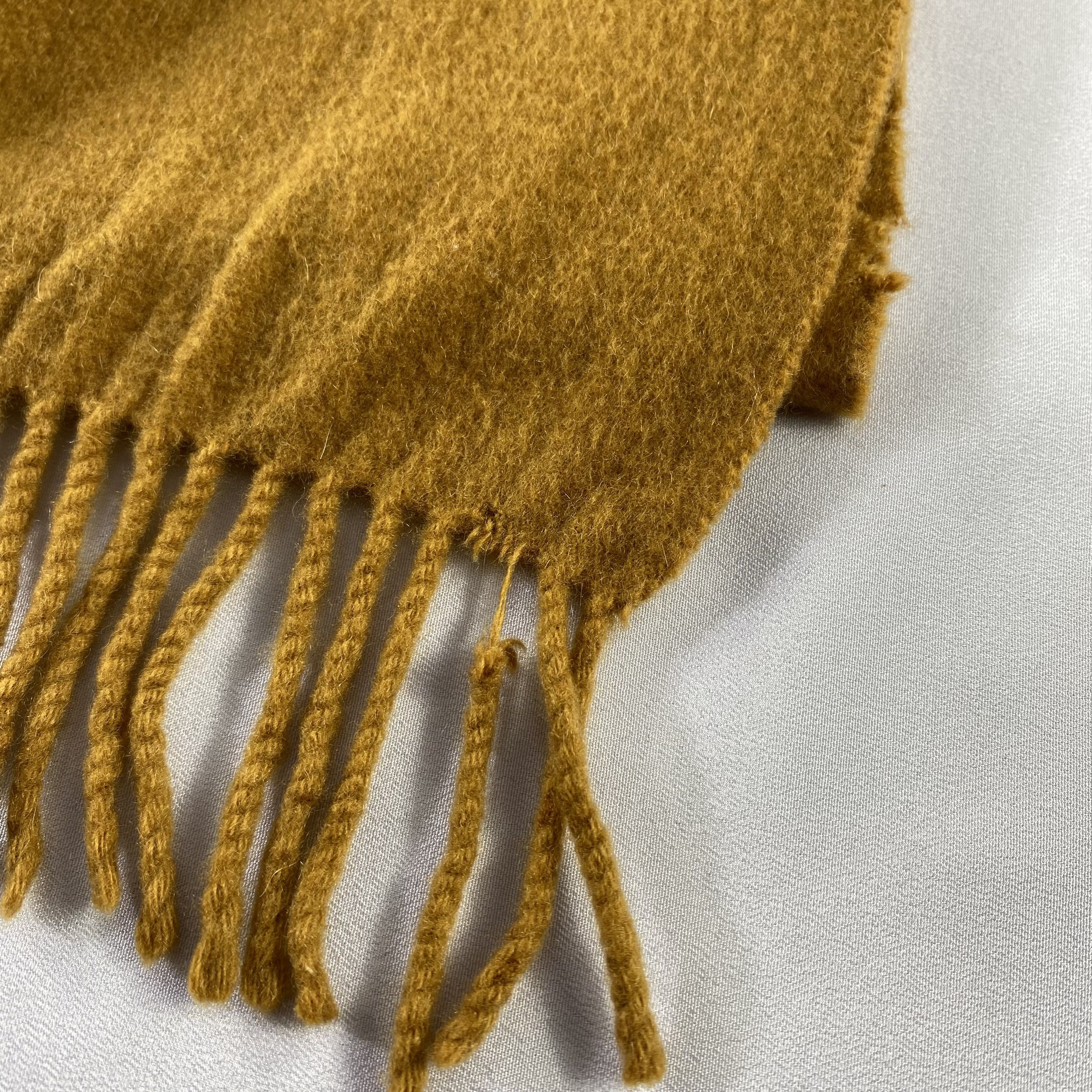 Burberry × Vintage Vintage Burberry Scarf Neck Wrap Cashmere Muffler Size ONE SIZE - 12 Thumbnail