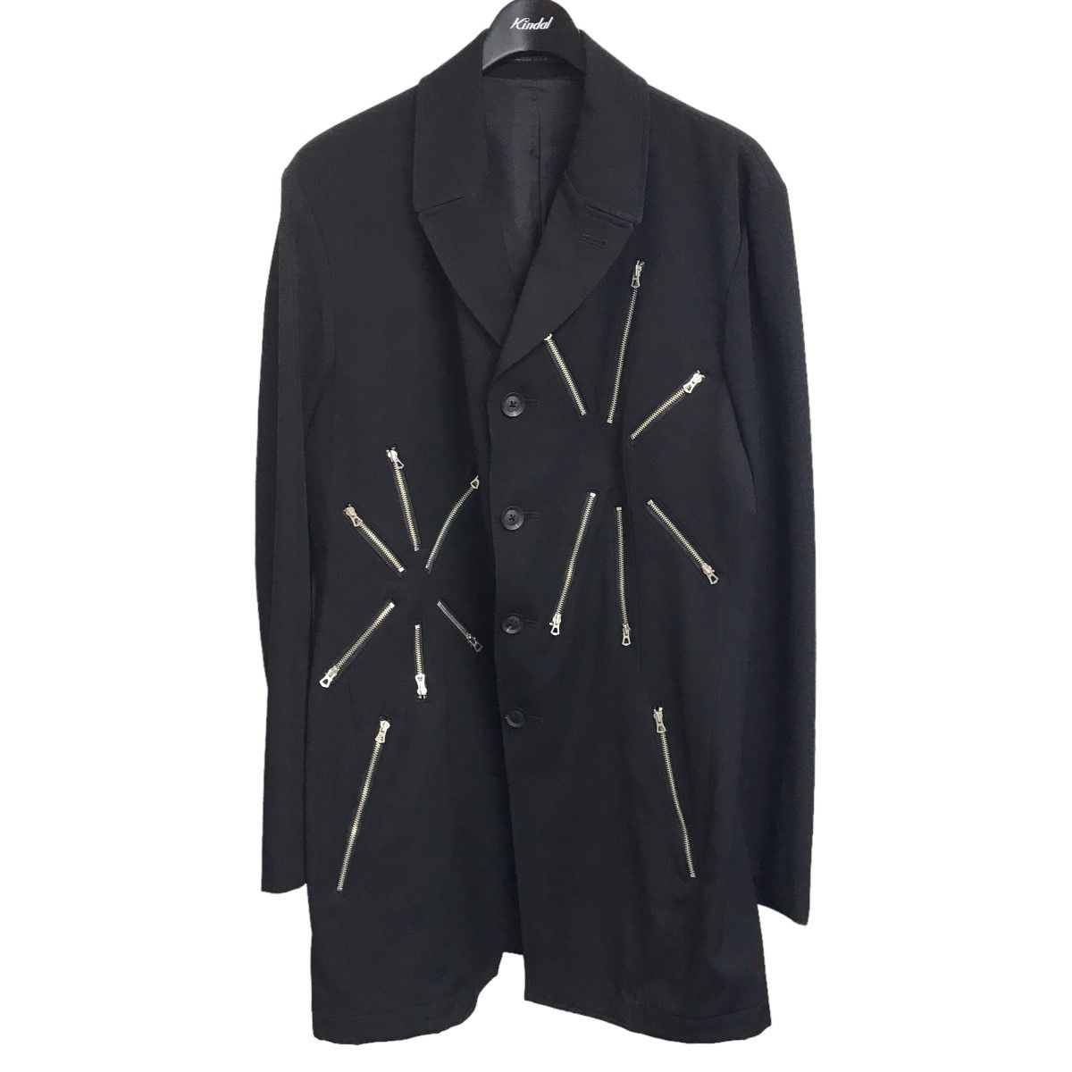 POUR Yamamoto HOMME ジャケット・アウター Mods Yohji COAT(XS)