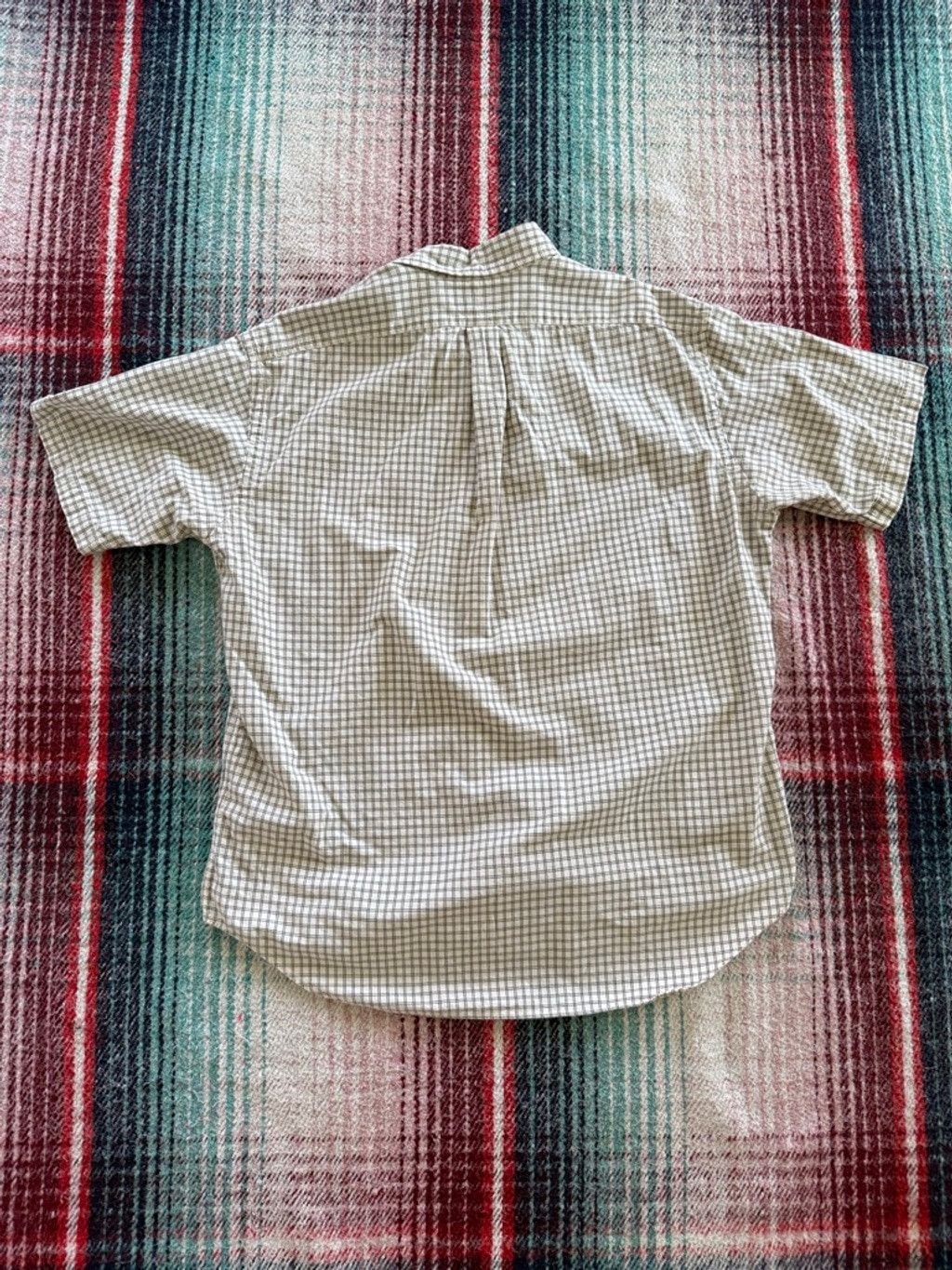 Ralph Lauren Ralph Lauren Casual Button Down Shirt L Beige Brown Plaid Size US L / EU 52-54 / 3 - 4 Thumbnail