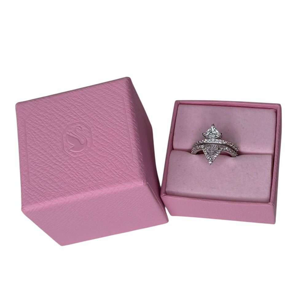 Swarovski Swarovski Ortyx ring Mixed cuts, White, Rhodium plated 6 Size ONE SIZE - 6 Thumbnail