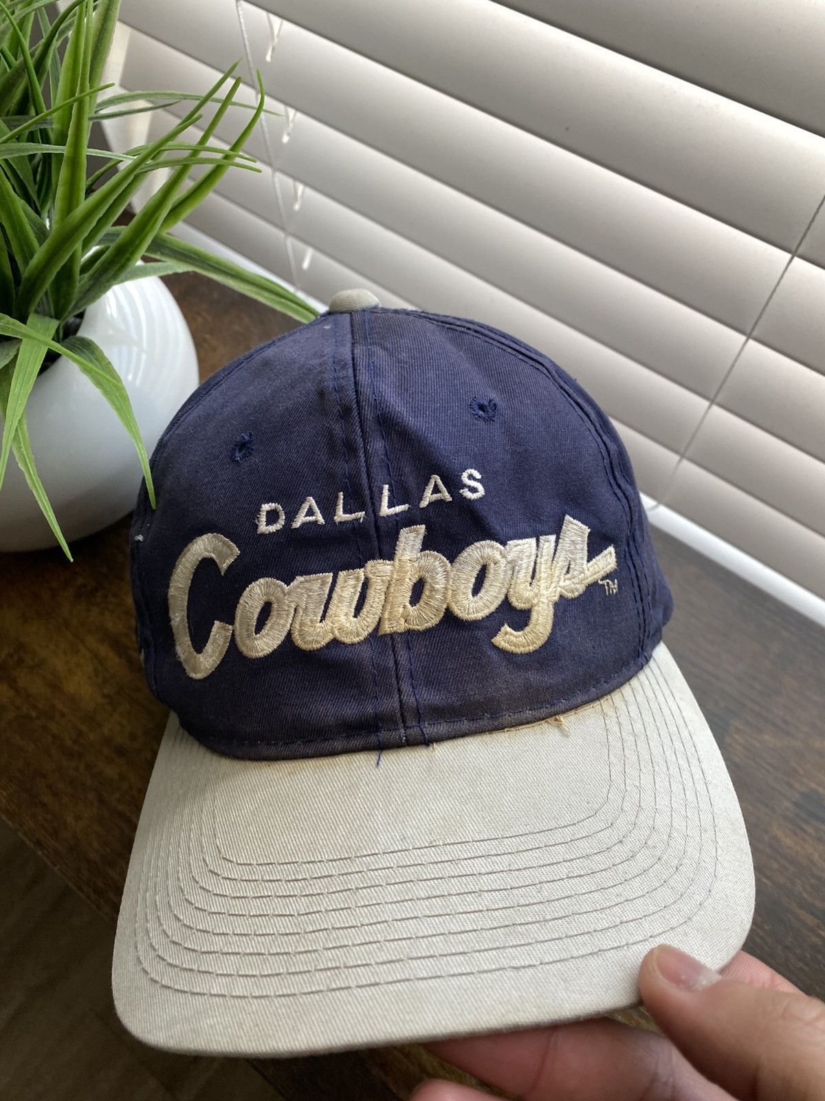Vintage Vintage 90s Dallas Cowboys Script Snapback Hat Size ONE SIZE - 2 Thumbnail
