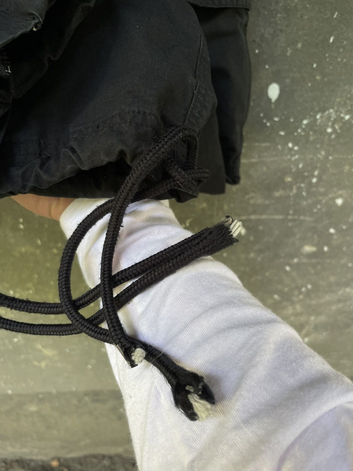 Nike × Vintage Vintage 00’s Nike Black Cargo Pants Y2K Swoosh RARE Size 32" / US 10 / IT 46 - 9 Thumbnail