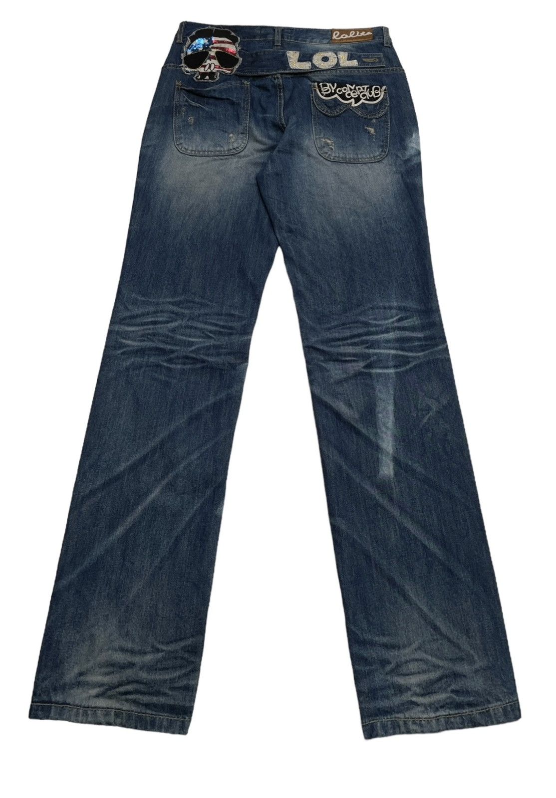 If Six Was Nine × Japanese Brand Rare Design Vintage Japanese Brand Lolita Jeans 1990s Size US 34 / EU 50 - 2 Thumbnail