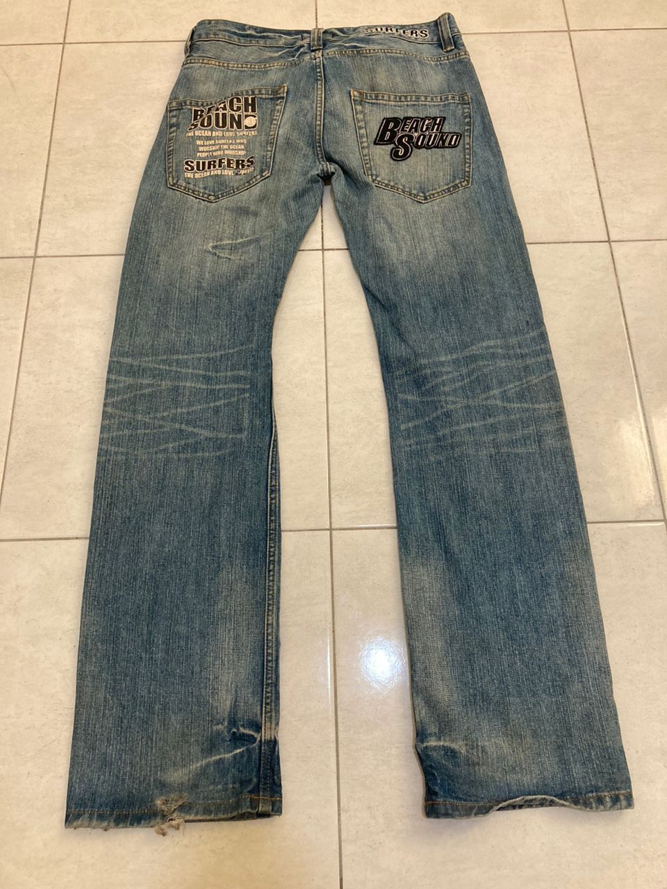 Hysteric Glamour Distressed Denim | Grailed