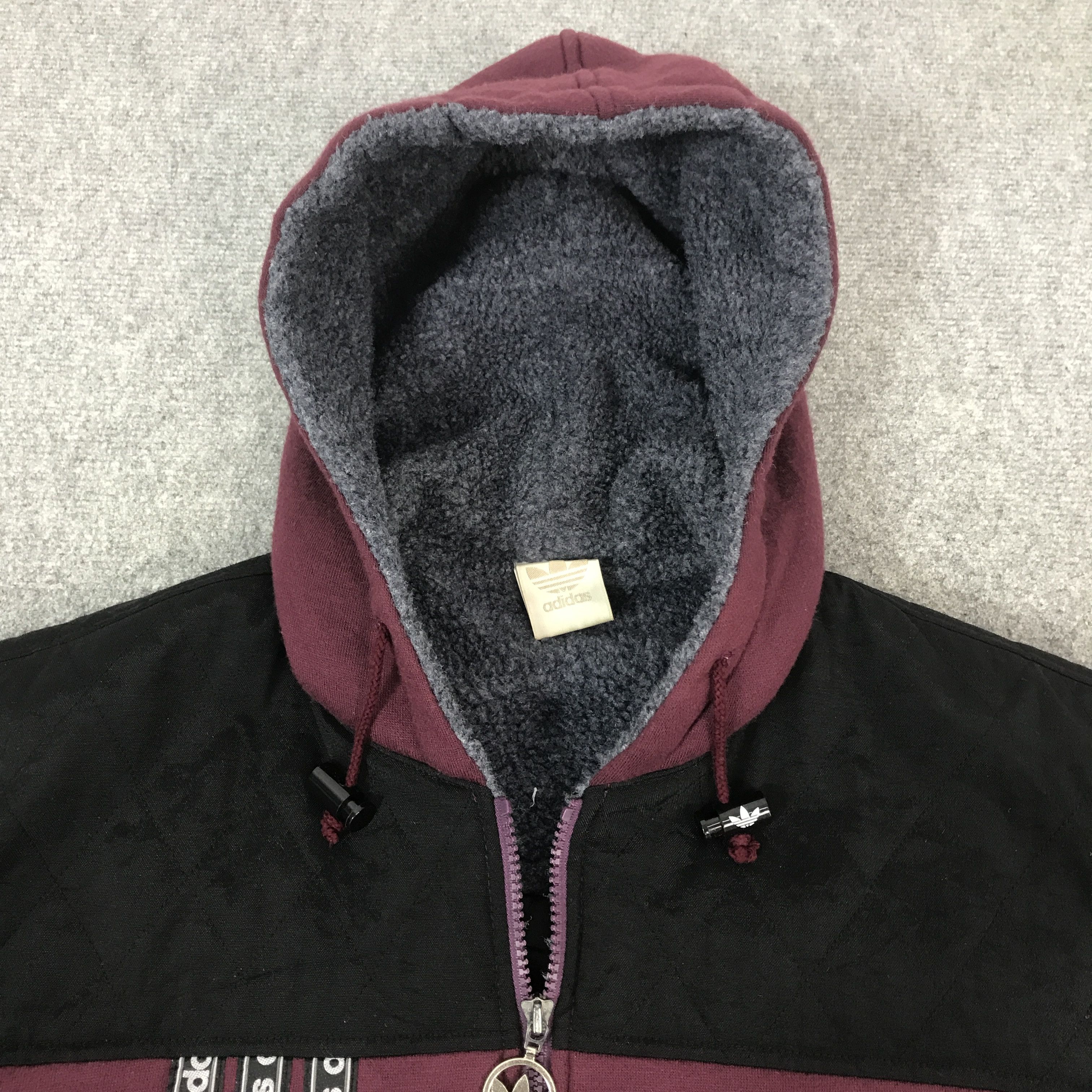 Adidas Vintage Adidas Japan Hoodie zipper sweatshirt K66B2 Size US M / EU 48-50 / 2 - 10 Thumbnail