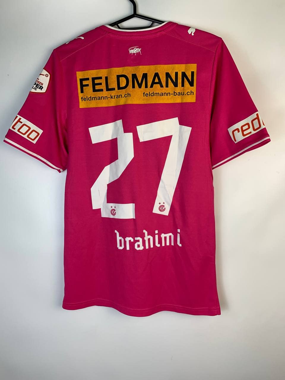 Puma × Vintage GRASSHOPPERS ZURICH 2013/2014 AWAY FOOTBALL SHIRT BRAHIMI Size US M / EU 48-50 / 2 - 2 Thumbnail