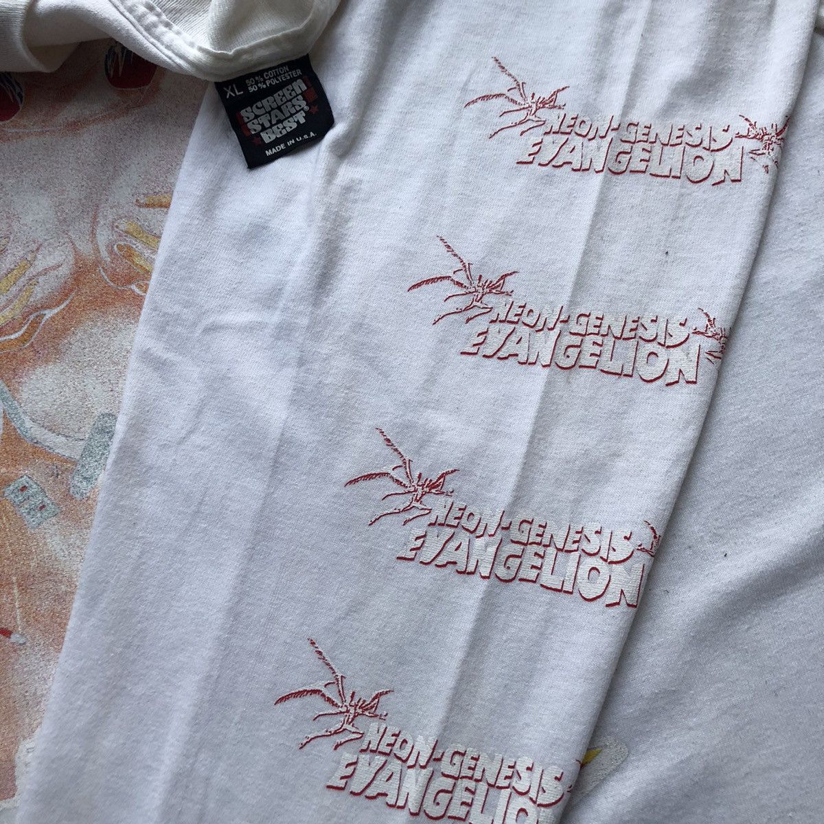 Anime Anime Shirt Neon Genesis Evangelion Fan Made Size US XL / EU 56 / 4 - 6 Thumbnail
