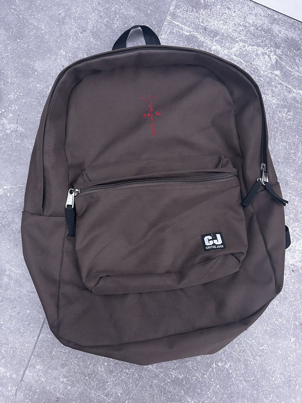 Travis Scott Travis Scott Cactus Jack Backpack With Patch Set Grailed