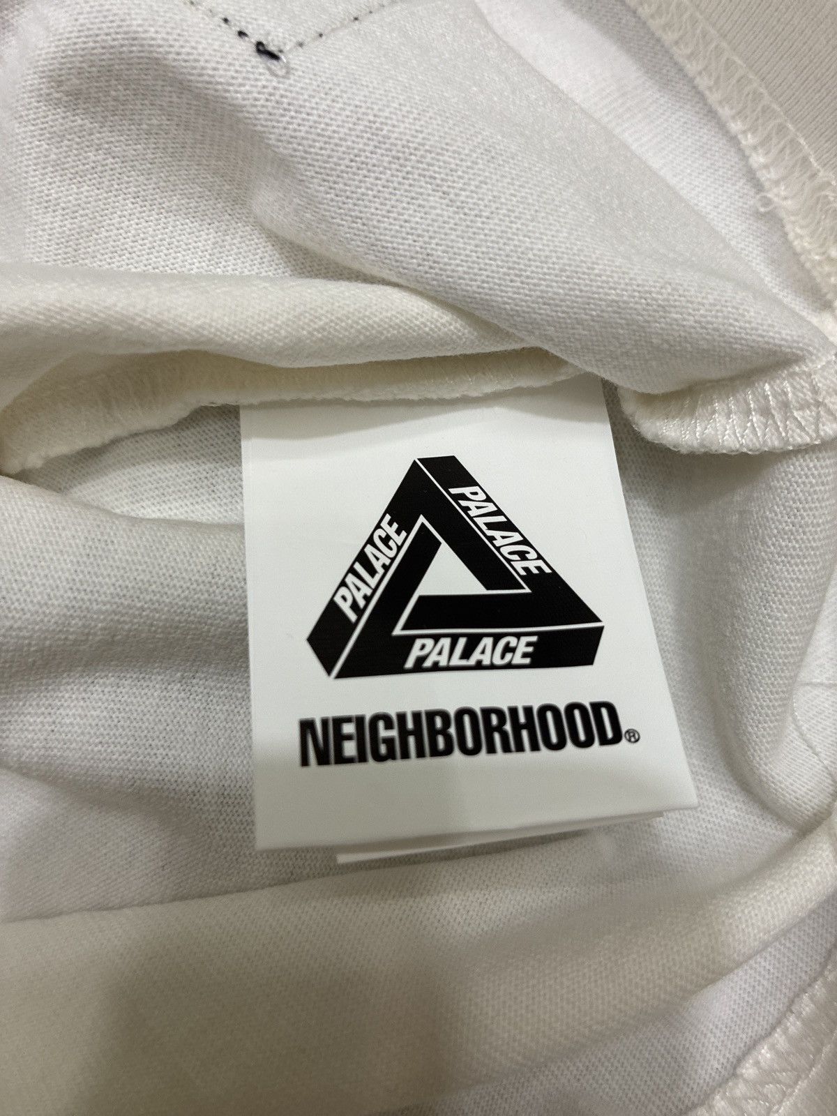 Palace Palace x Neighborhood Pocket T-Shirt White Size US M / EU 48-50 / 2 - 8 Thumbnail