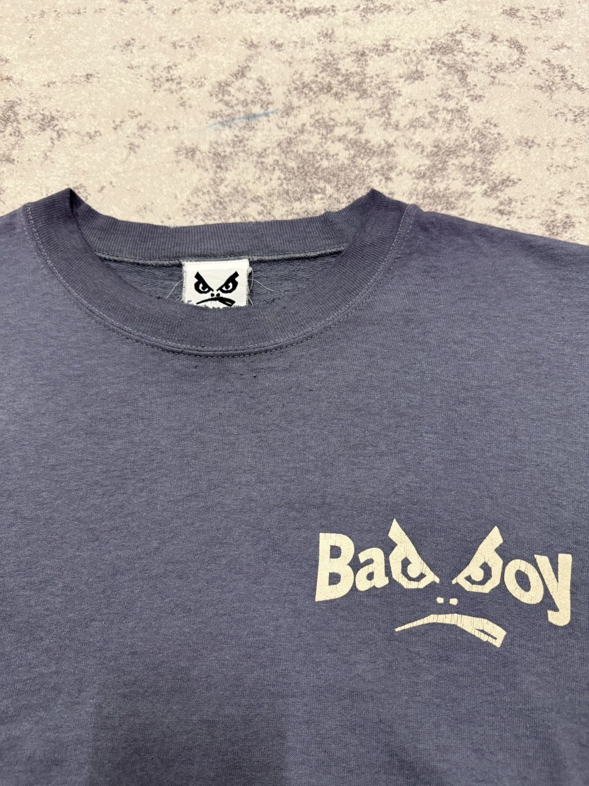 Vintage Vintage 80s Bad Boy Backhit Logo Sweatshirt Size US M / EU 48-50 / 2 - 6 Thumbnail
