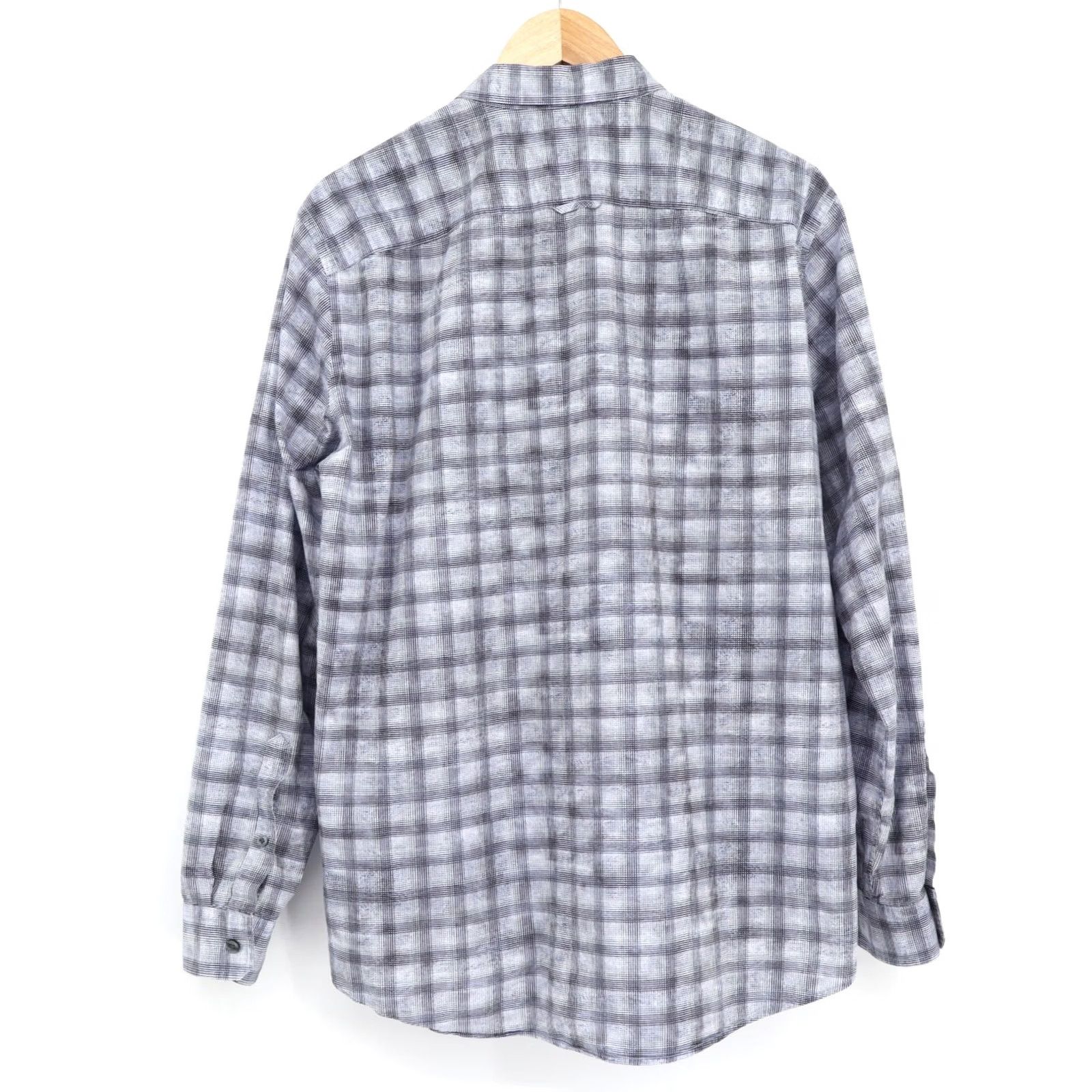 Vince Vince Shirt XL Multicolor Cotton Plaid Button-Up Long Sleeve Relaxed Slim Mens Size US XL / EU 56 / 4 - 2 Thumbnail