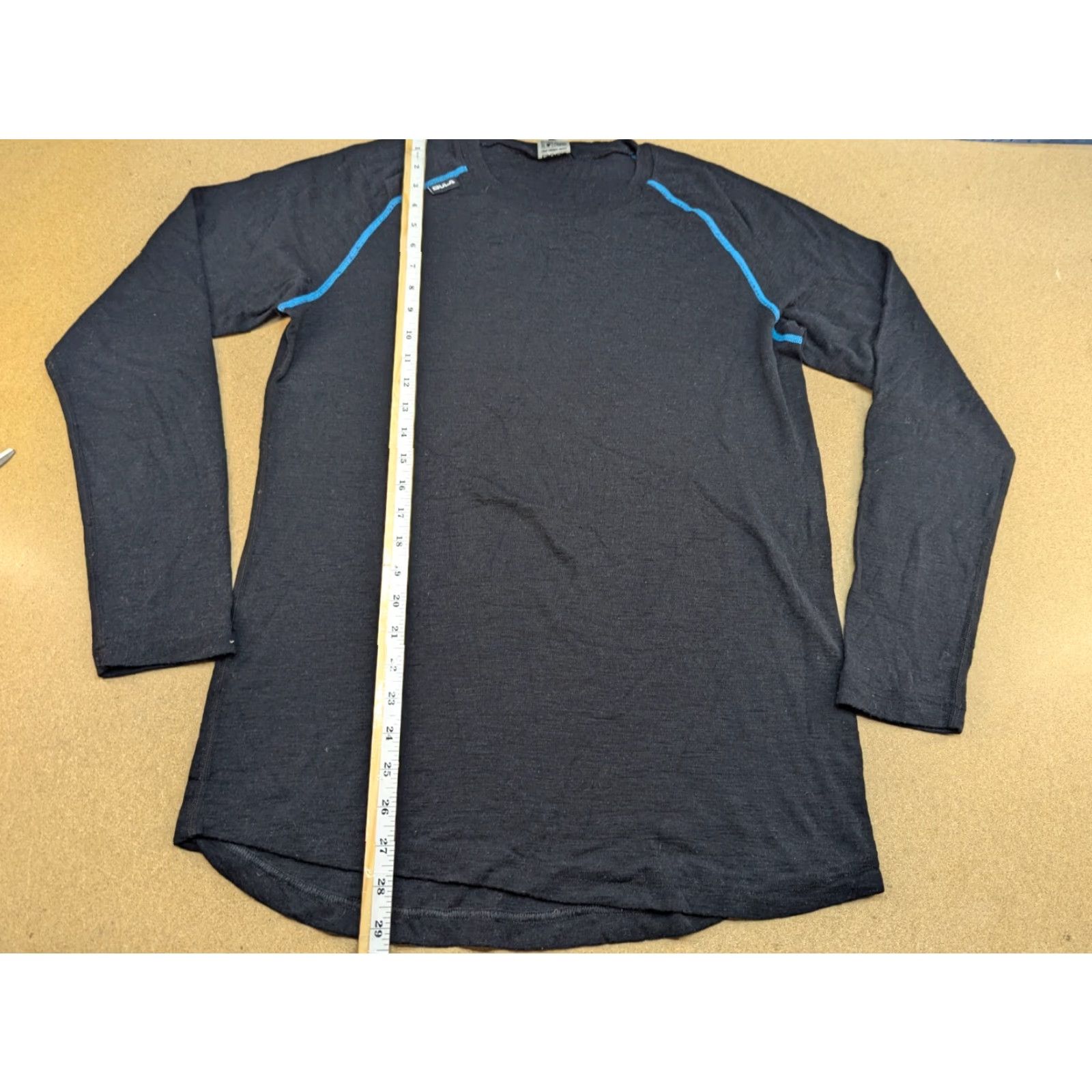 Vintage Bula Base Layer Shirt Mens XL Merino Wool Thermal Outdoor Ski Work Sport Breathable Moisture Wicking Shirt Size US XL / EU 56 / 4 - 4 Thumbnail