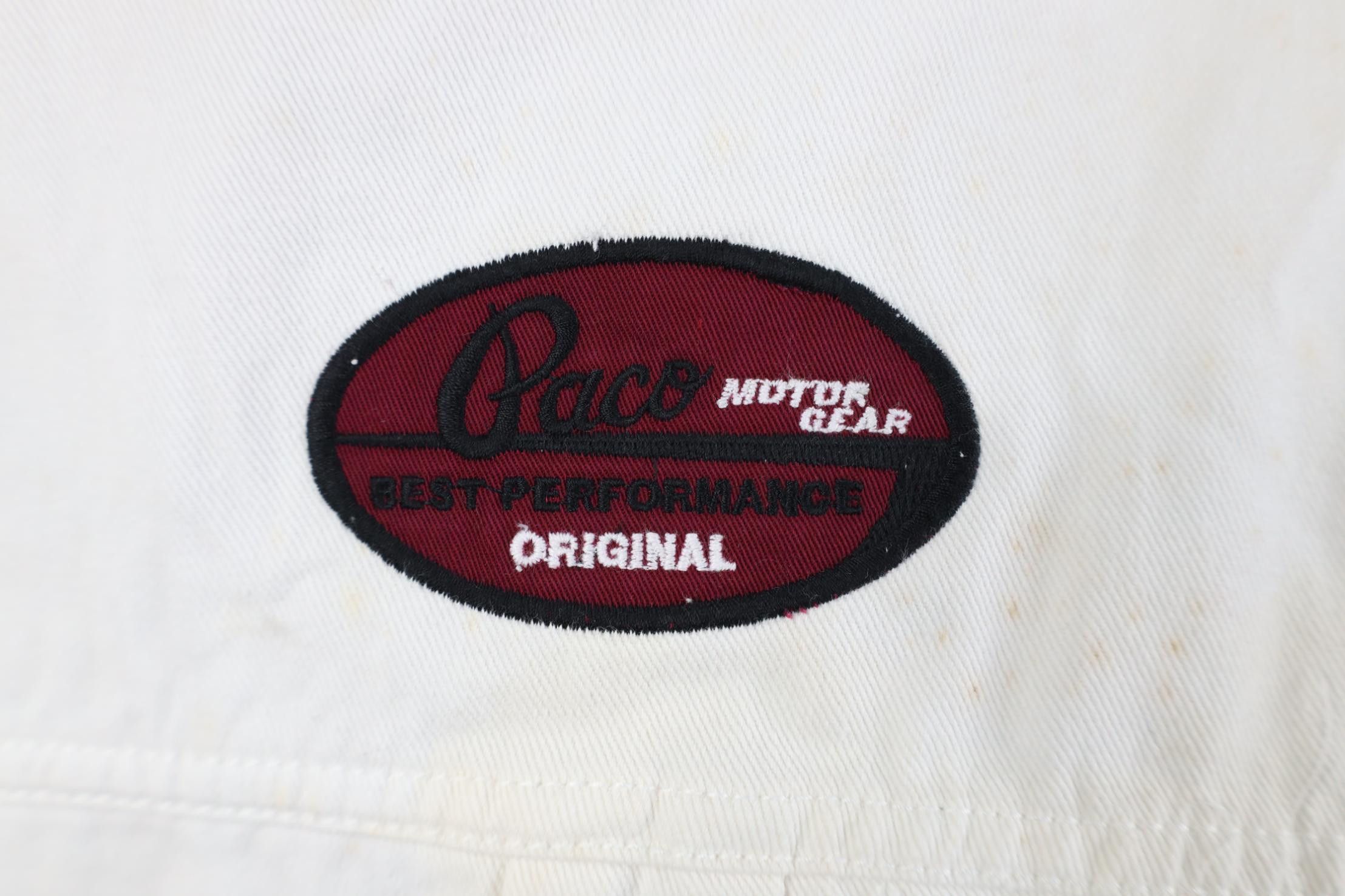 Vintage Deadstock Vintage 90s Y2K Paco Car Racing Denim Button Shirt Size US XXL / EU 58 / 5 - 16 Thumbnail