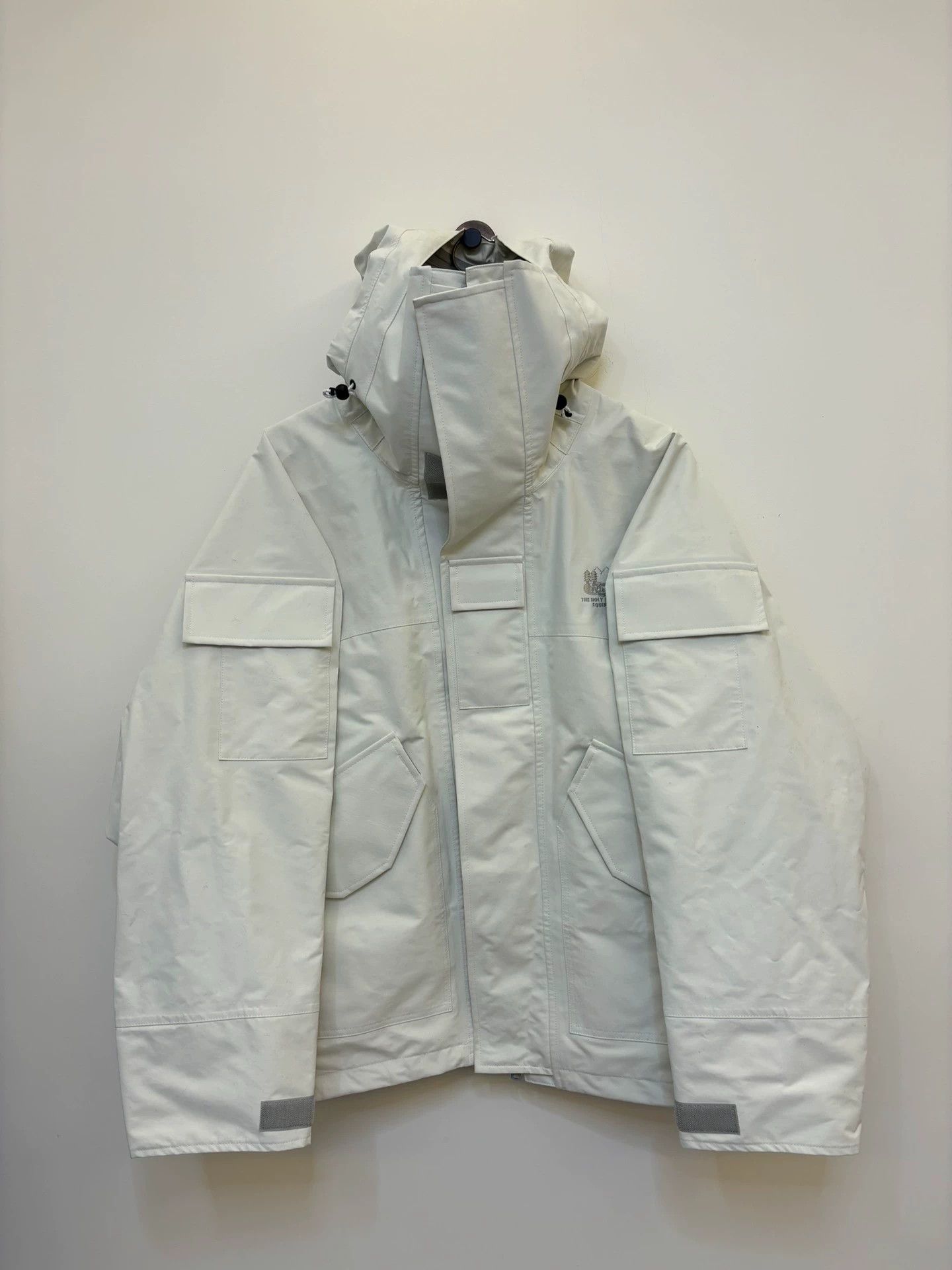 Other is-ness Oversized High Neck Shell Jacket Off-White Size 48 Size US M / EU 48-50 / 2 - 3 Thumbnail