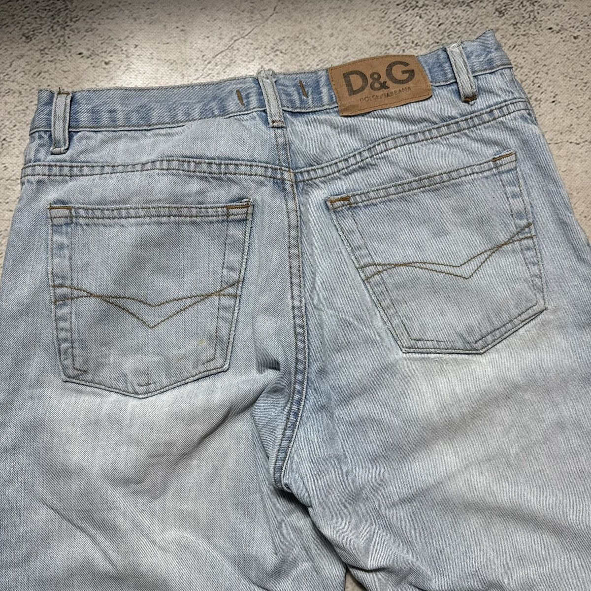 Dolce & Gabbana vintage dolce gabbana baggy distressed jeans streetwear y2k Size 29" - 11 Thumbnail