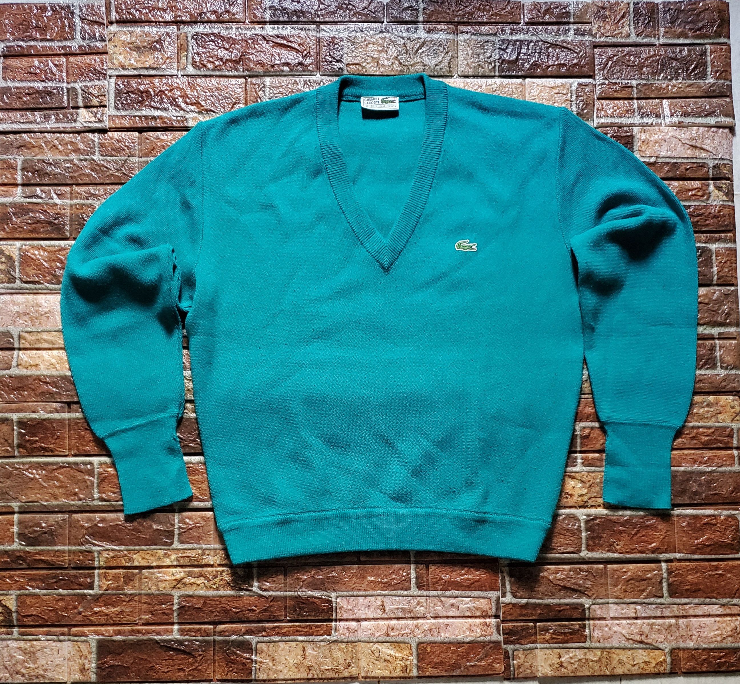 Lacoste Lacoste vintage cardigan Size US L / EU 52-54 / 3 - 1 Thumbnail