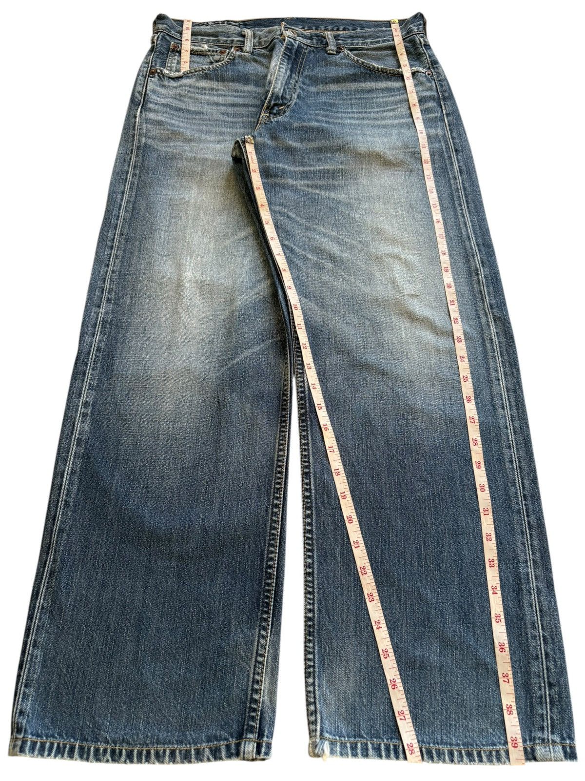 Levi's Vintage 90s Levis 503 Faded Wash Loose Baggy Jeans Size US 32 / EU 48 - 13 Thumbnail
