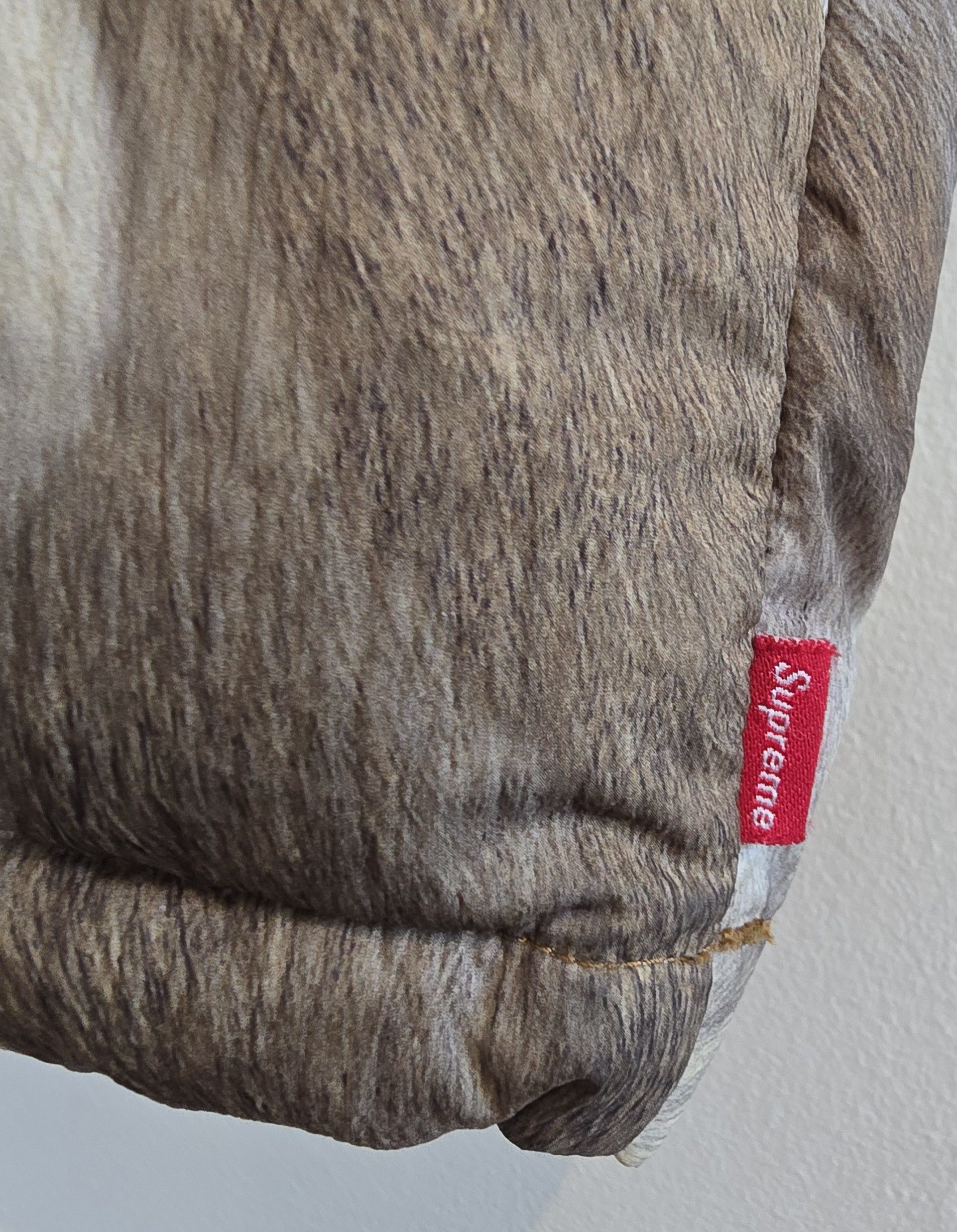 Supreme × The North Face SUPREME x THE NORTH FACE Fur Print Nuptse Vest Sz L FW13 Size US L / EU 52-54 / 3 - 4 Thumbnail