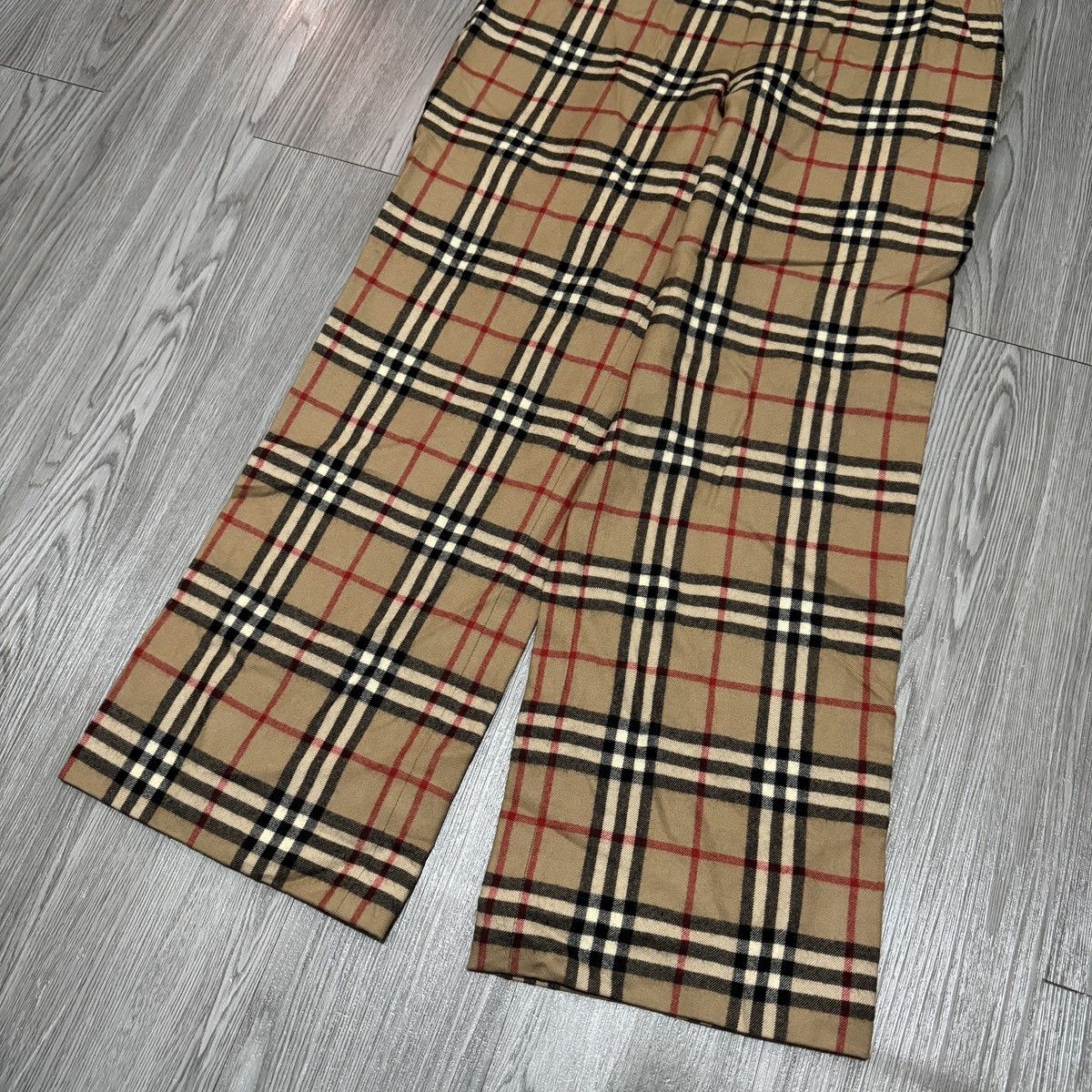 Burberry Burberry Nova Check Wool Pants Size US 34 / EU 50 - 2 Thumbnail