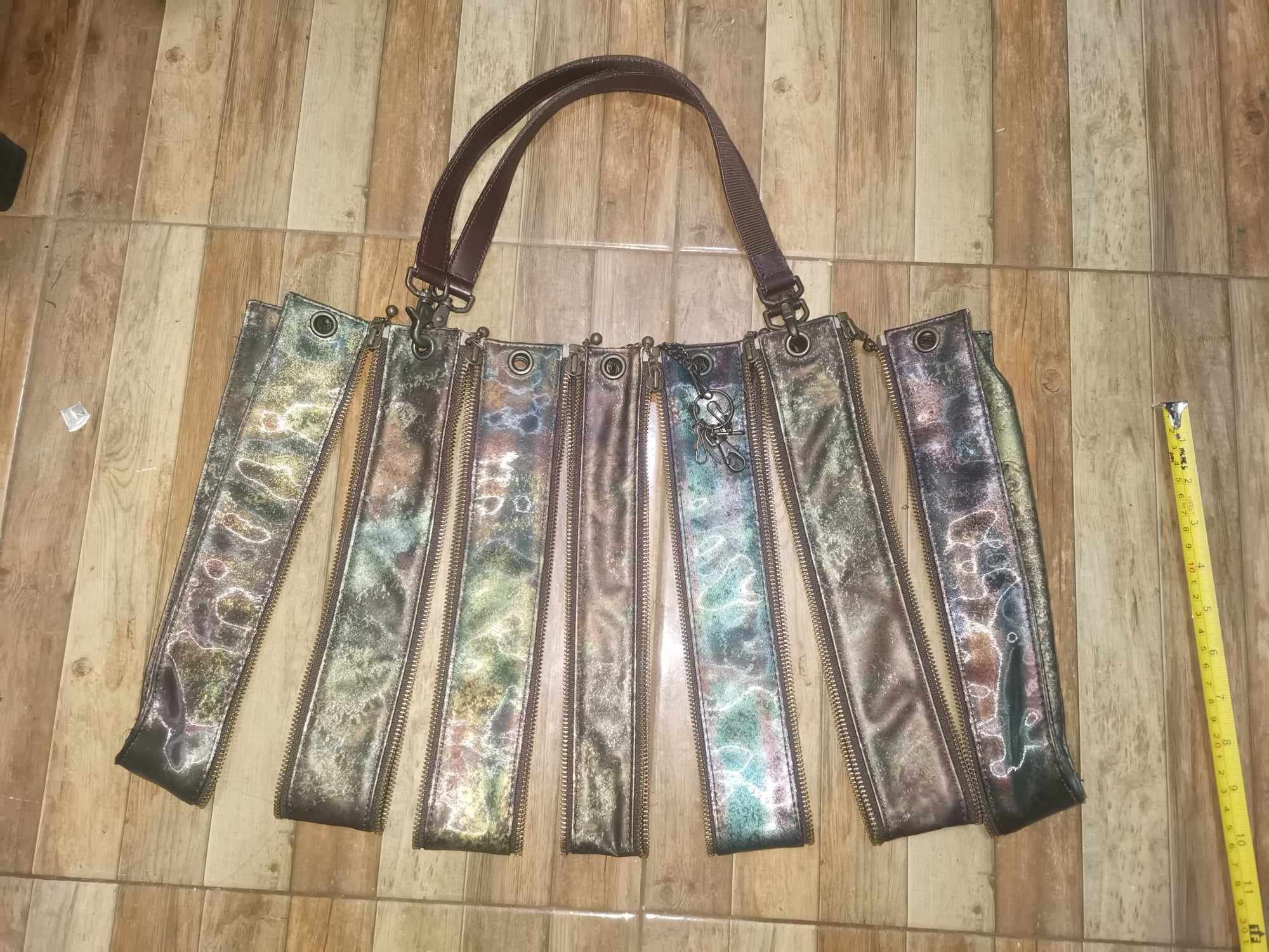 Japanese Brand jean paul gaultier zipper 90s vintage cyber bag rare japan Size ONE SIZE - 11 Thumbnail