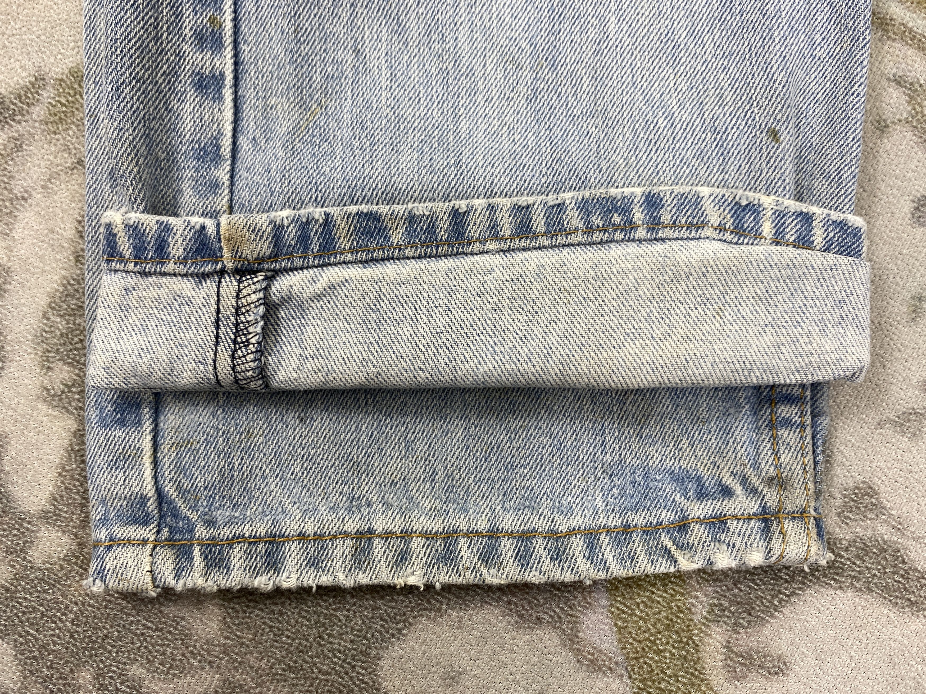 Levi's Light Blue Wash Vintage Levi's 505 34x30 Denim -JN1757 Size US 34 / EU 50 - 15 Thumbnail