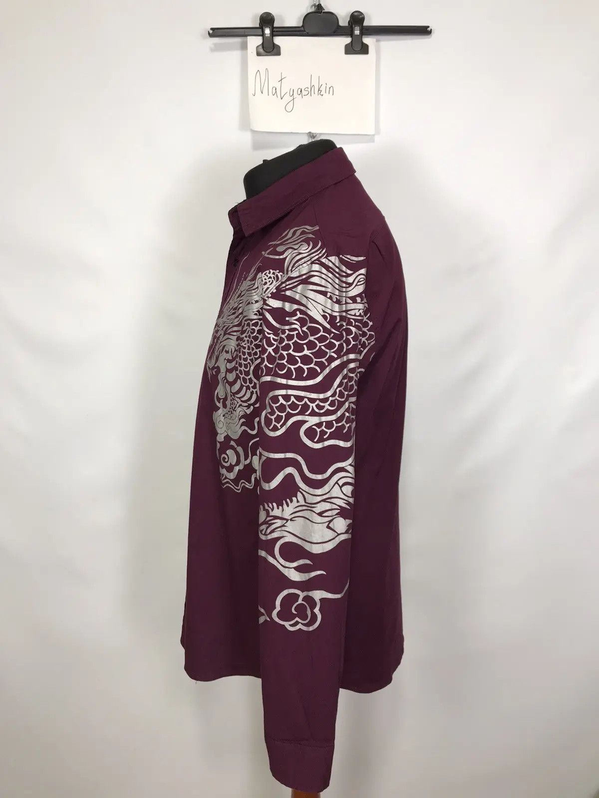 Japanese Brand × Vintage Japanese traditional dragon style shirt size L Size US L / EU 52-54 / 3 - 2 Thumbnail
