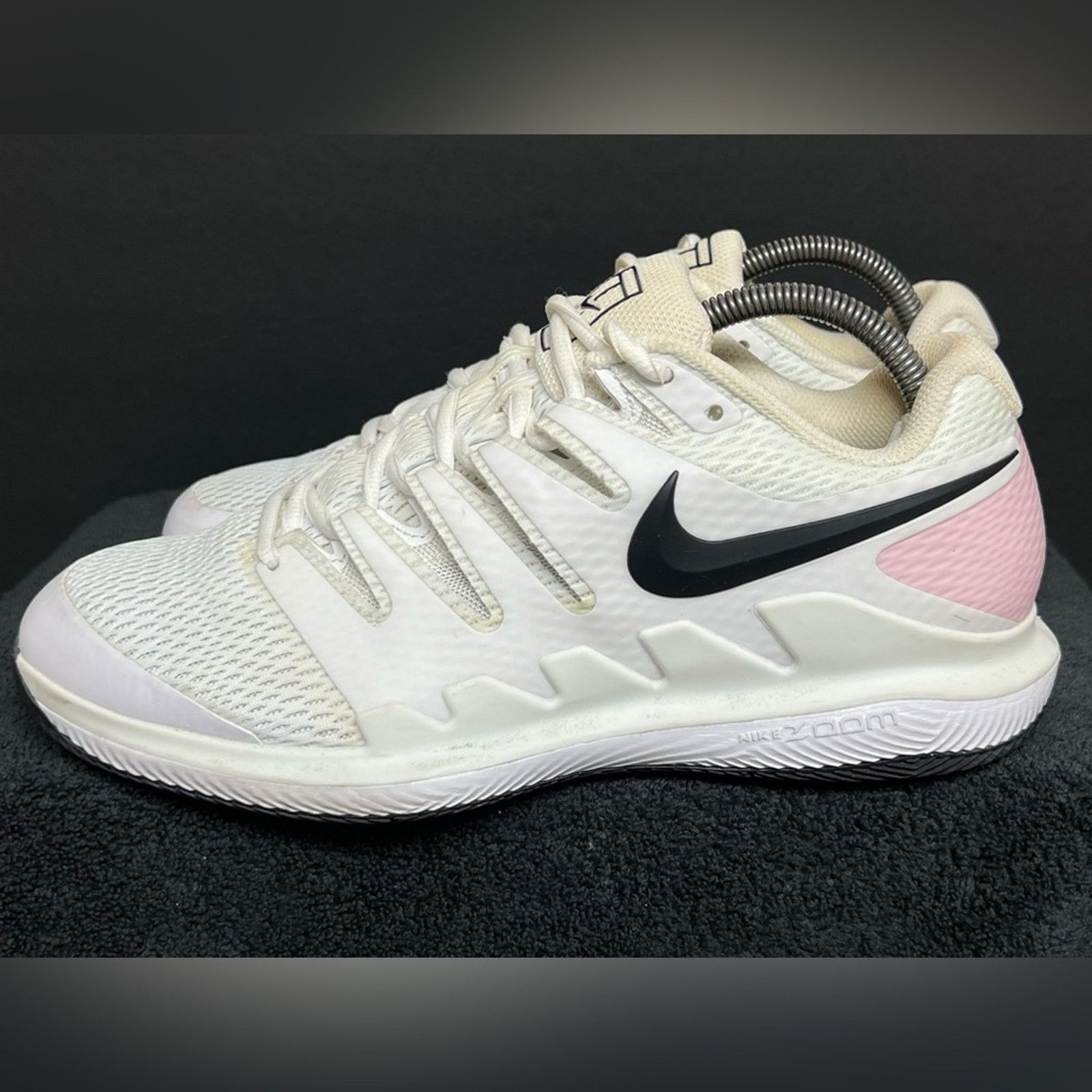 Nike Nike Court Air Zoom Vapor X White Pink Tennis Pickleball Size US 10 / IT 40 - 1 Thumbnail