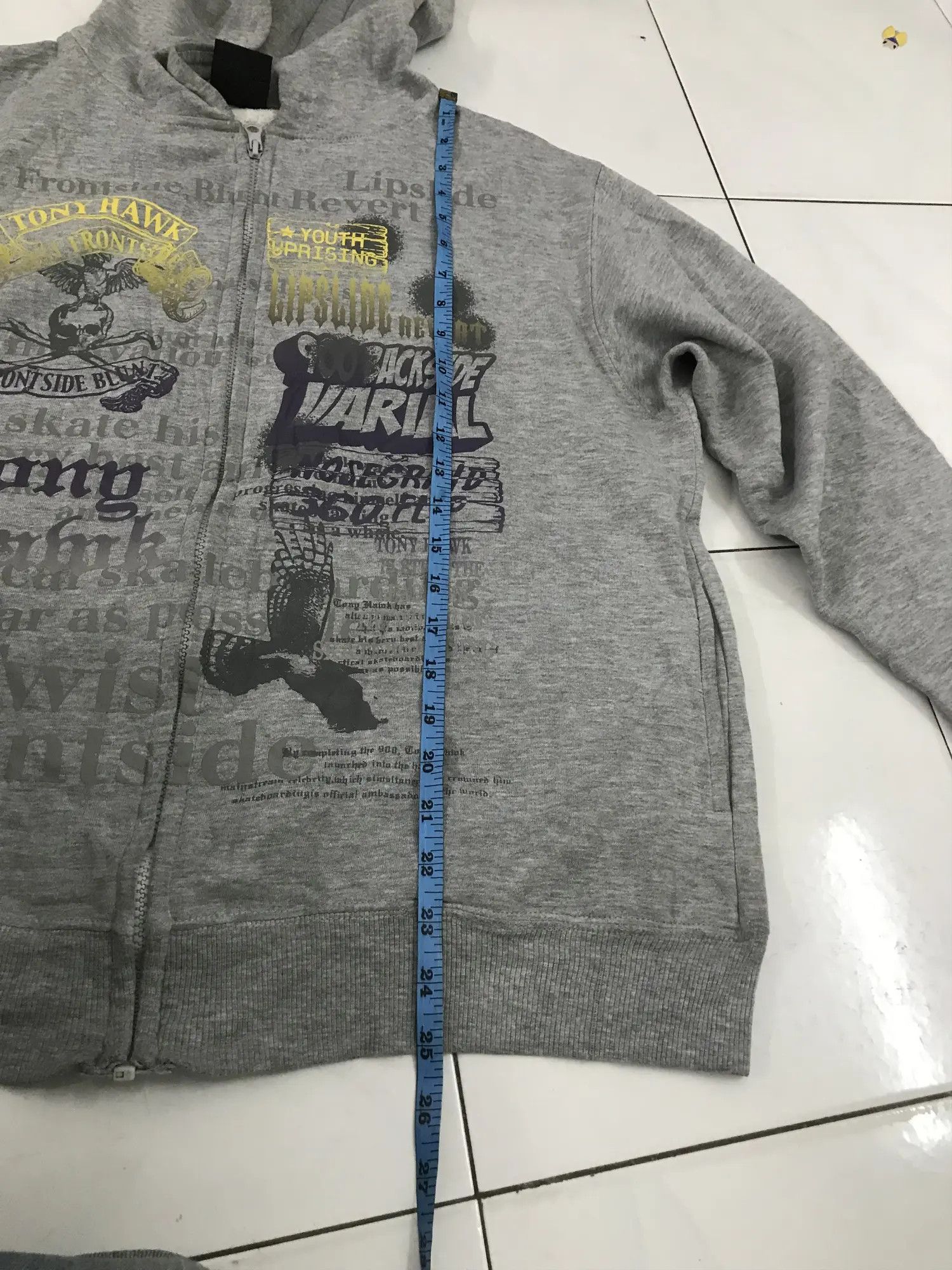 Tony Hawk Tony Hawk Skate Zipper Hoodie Size US L / EU 52-54 / 3 - 8 Thumbnail