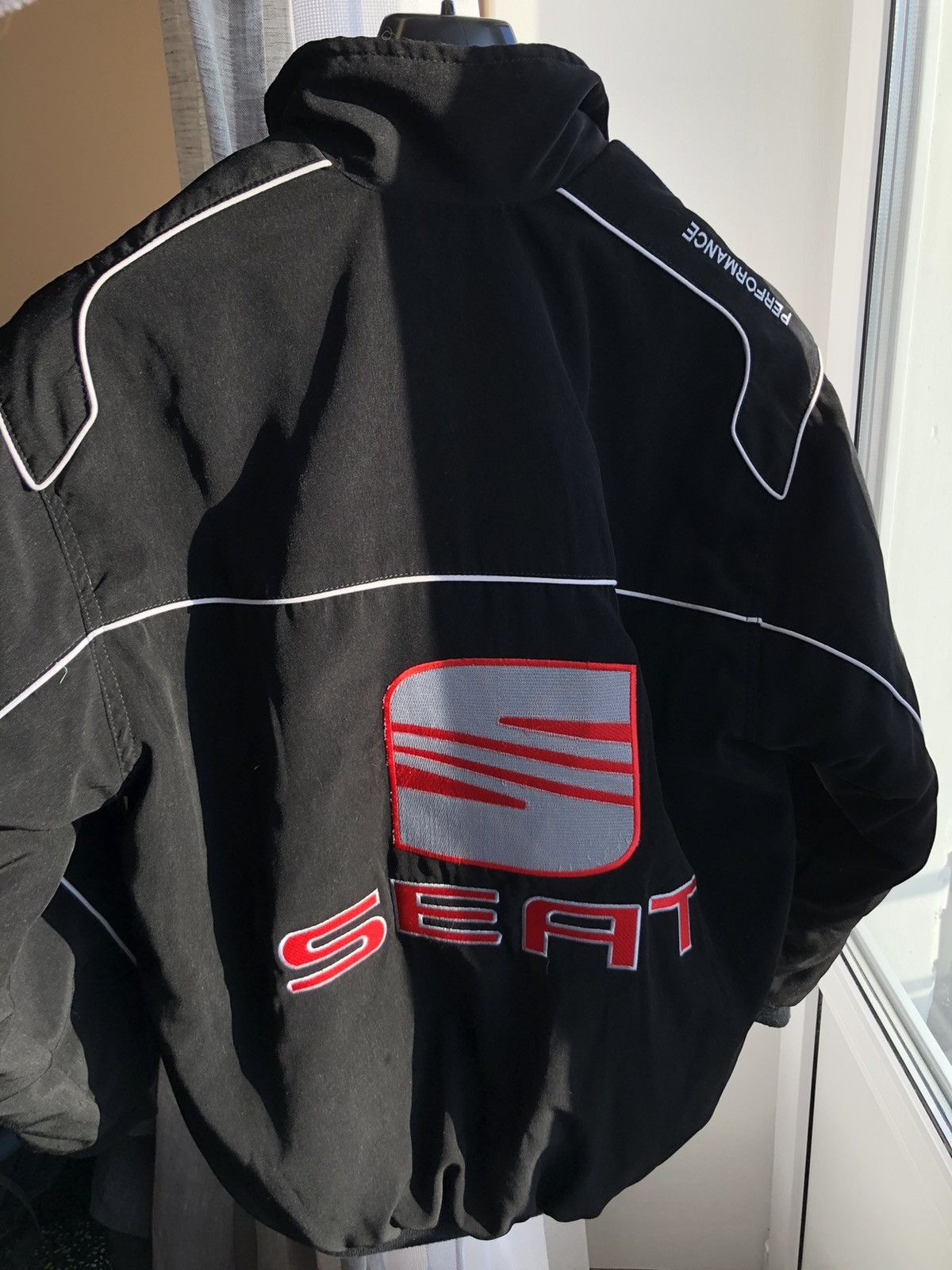 NASCAR × Vintage Vintage SEAT Racing Jacket bomber 90s Size US M / EU 48-50 / 2 - 14 Thumbnail