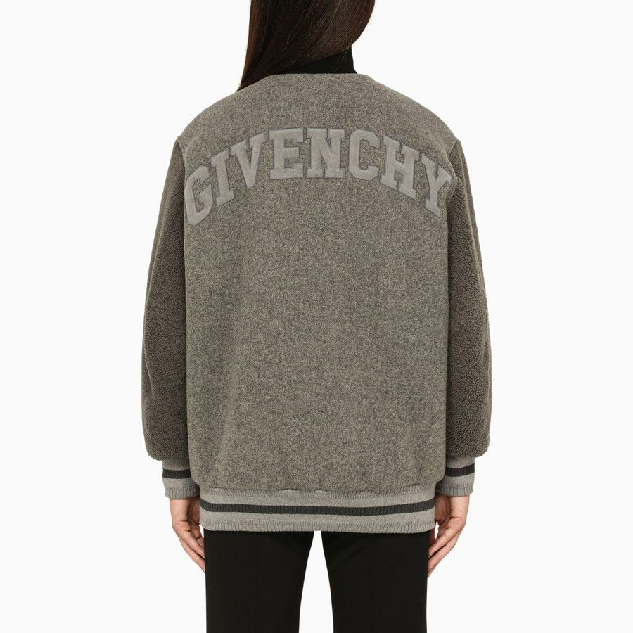 Givenchy o1d2blof0824 Bomber Jacket in Grey Size XS / US 0-2 / IT 36-38 - 3 Thumbnail