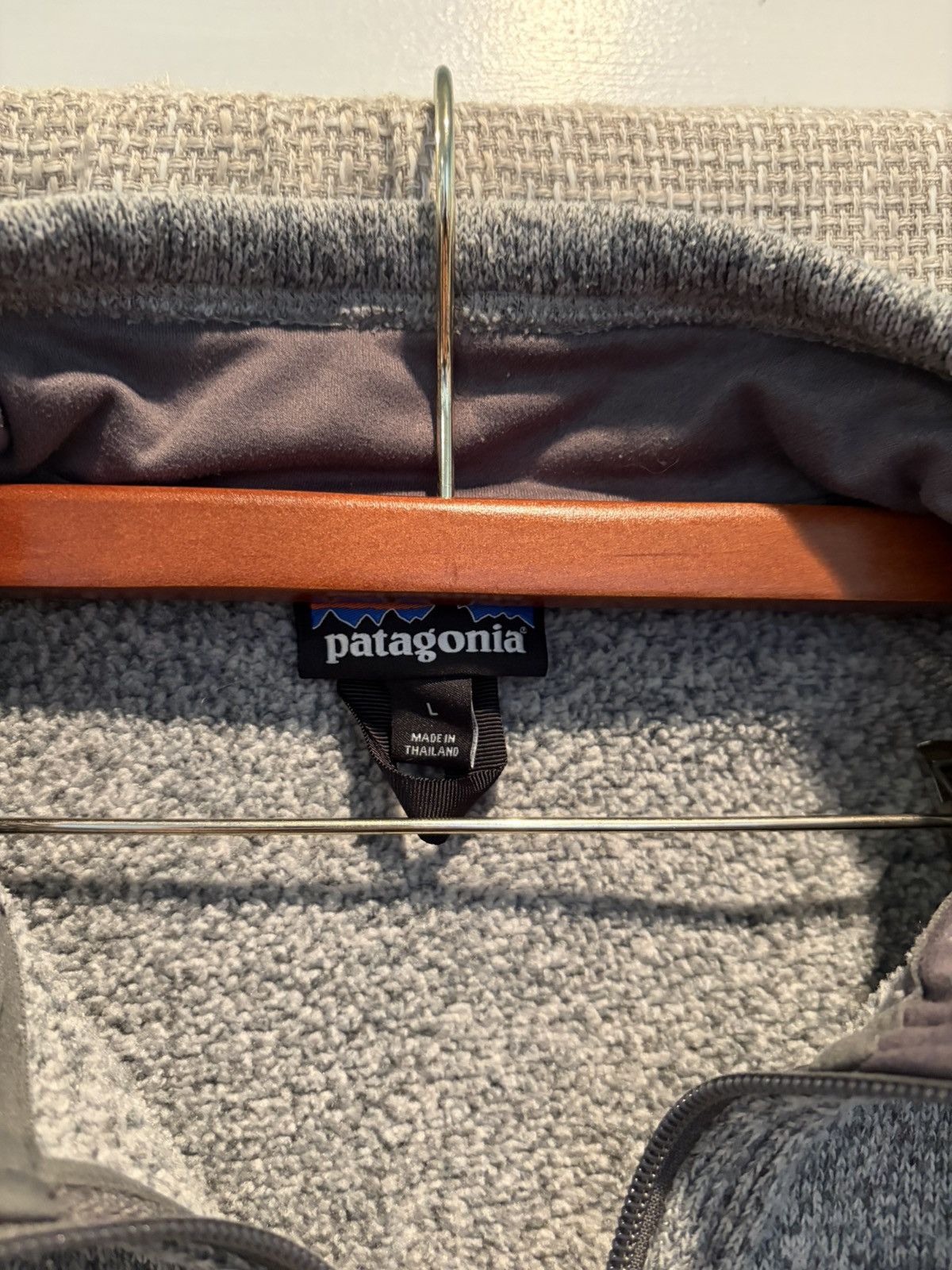 Patagonia Patagonia Grey Quarter Zip Fleece Jacket Size US L / EU 52-54 / 3 - 2 Thumbnail