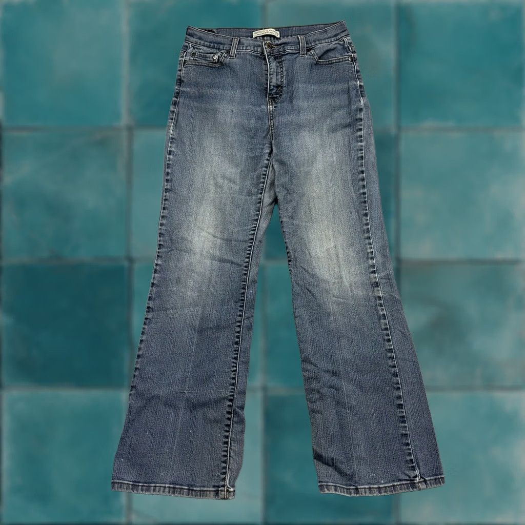 Denime VINTAGE Levi’s Jeans Women’s 12 Blue Denim Bootcut Slimming 512 Rodeo Flare 90s Size 34" / US 12 / IT 48 - 1 Thumbnail
