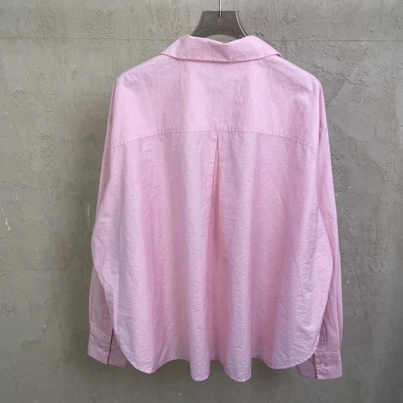 Loewe loewe Cherry blossom pink pocket embroidered large logo lon Size US M / EU 48-50 / 2 - 2 Thumbnail