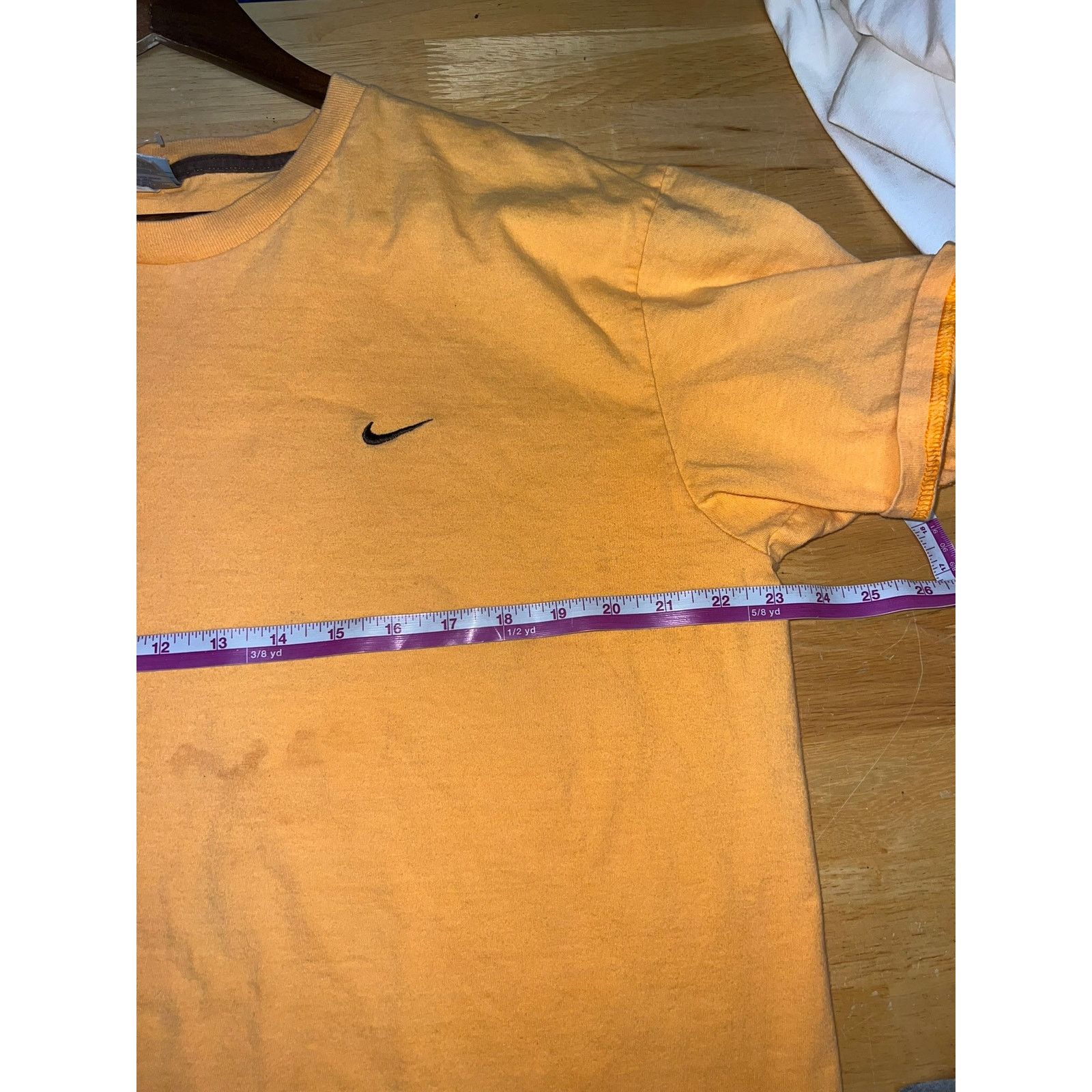 Nike Y2K Nike Peach Shirt Swoosh Embroidery Essential XL Size US XL / EU 56 / 4 - 8 Thumbnail