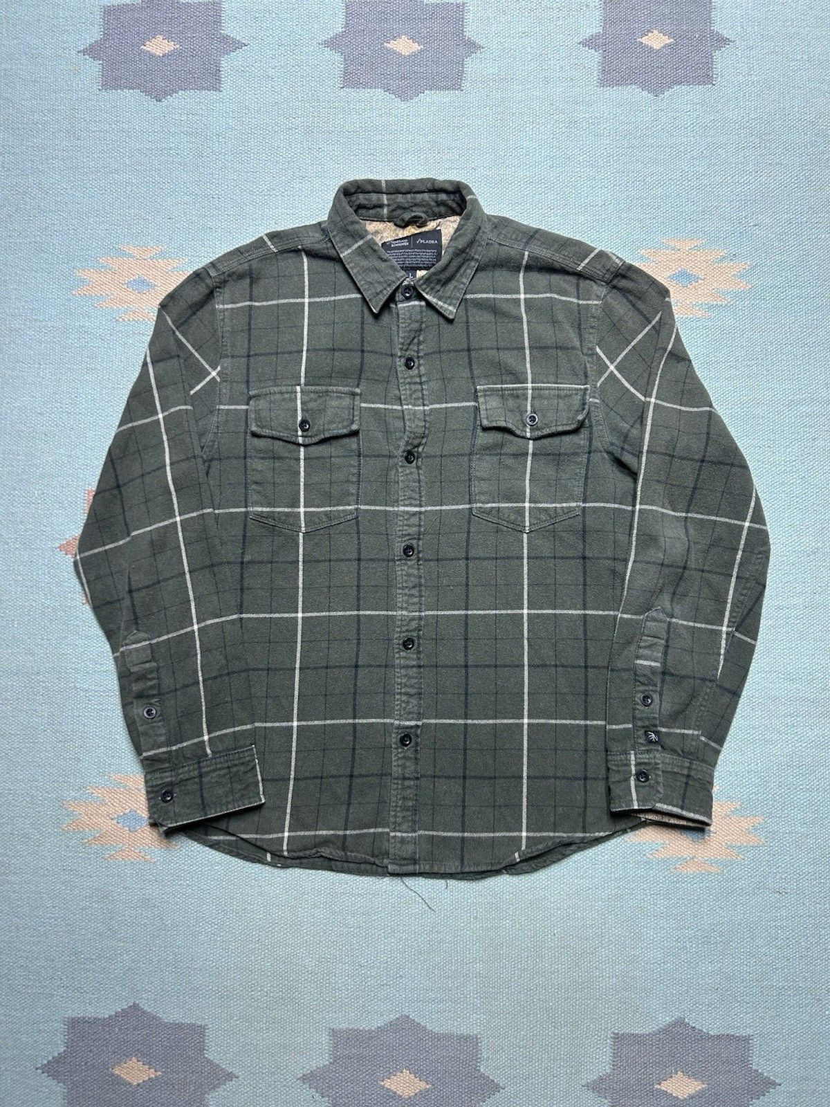 Vintage Pladra flannel shirt heartland bowhunter plaid camo large Size US L / EU 52-54 / 3 - 1 Thumbnail