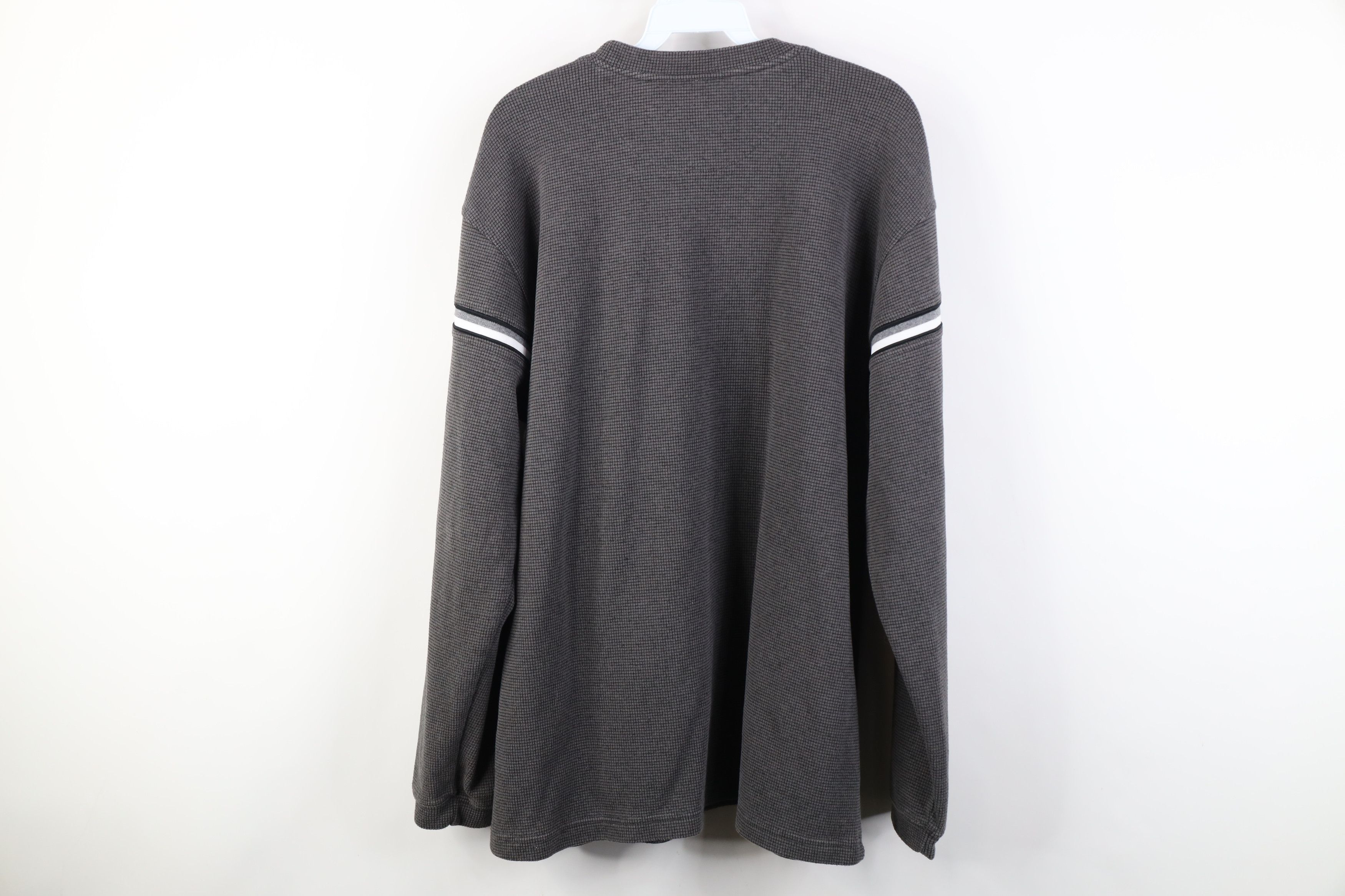 Vintage Vintage 90s Y2K Streetwear Thermal Knit Long Sleeve T-Shirt Size US L / EU 52-54 / 3 - 10 Thumbnail