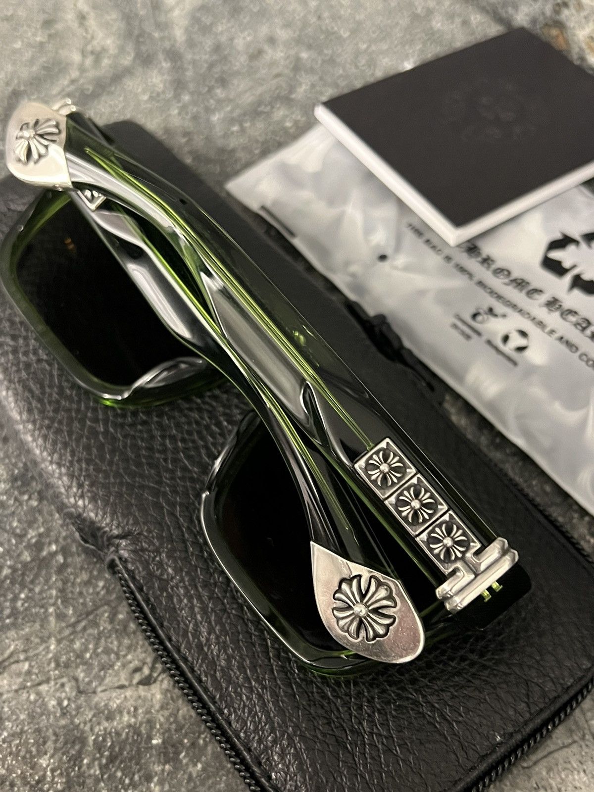 Chrome Hearts Chrome Hearts Sluss Bussin II Sunglasses Size ONE SIZE - 1 Thumbnail