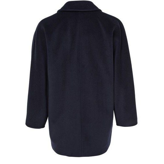 Max Mara MAX MARA Rebus Black Wool Cropped Coat New & Authentic (Wome Size XS / US 0-2 / IT 36-38 - 2 Thumbnail