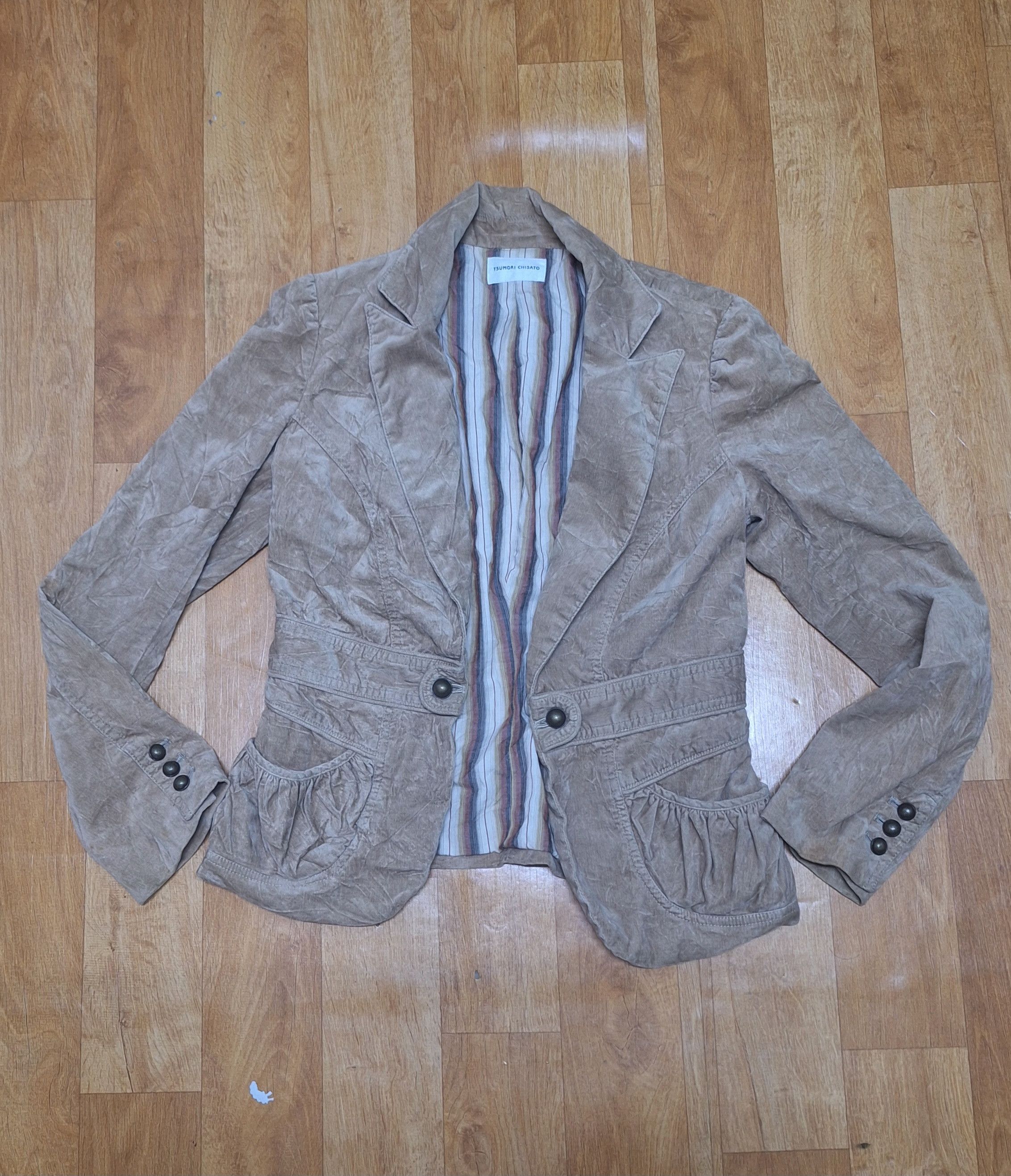 Issey Miyake × Tsumori Chisato Tsumori Chisato valvet blazer Size M / US 6-8 / IT 42-44 - 1 Thumbnail