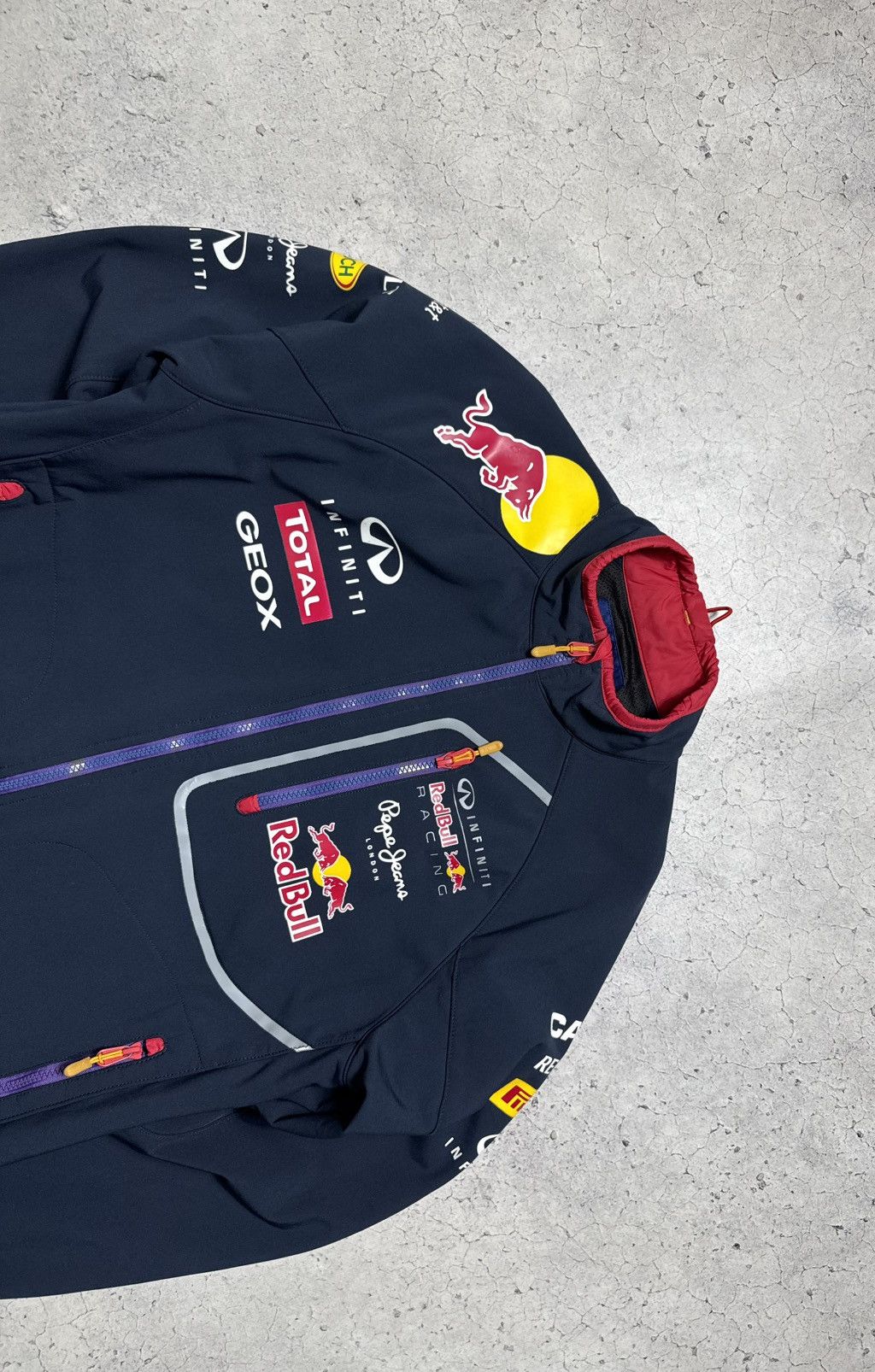 Pepe Jeans Pepe Jeans Red Bull Racing Soft-Shell Jacket Vintage M Size US M / EU 48-50 / 2 - 5 Thumbnail