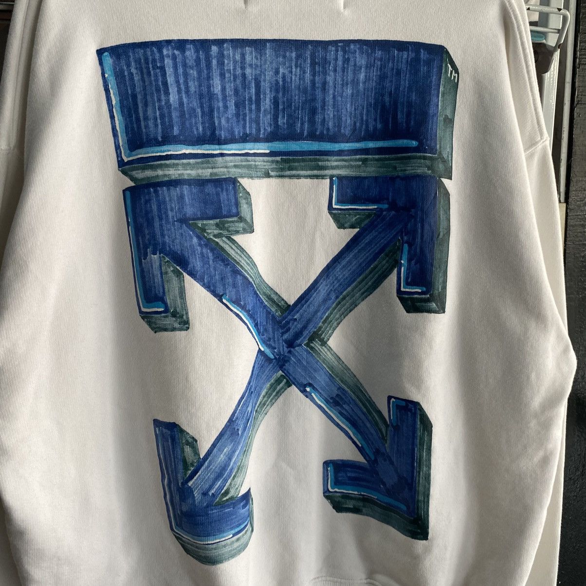 Off-White Off-White Marker Arrows Crewneck Sweatshirt - RARE Size US L / EU 52-54 / 3 - 5 Thumbnail