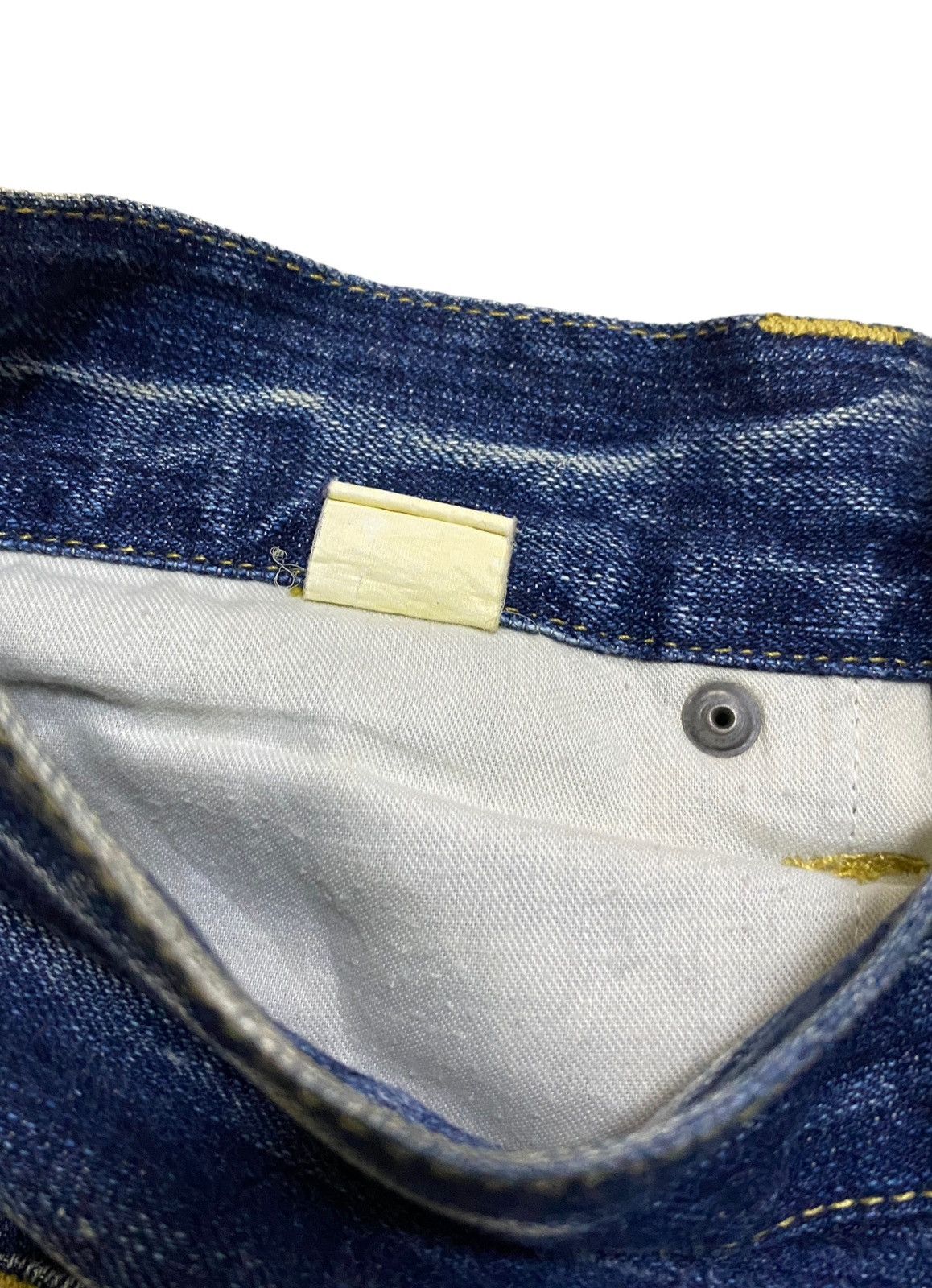 If Six Was Nine Rare Design Vintage Japanese Brand Sukajan Jeans 1990s Size US 30 / EU 46 - 11 Thumbnail