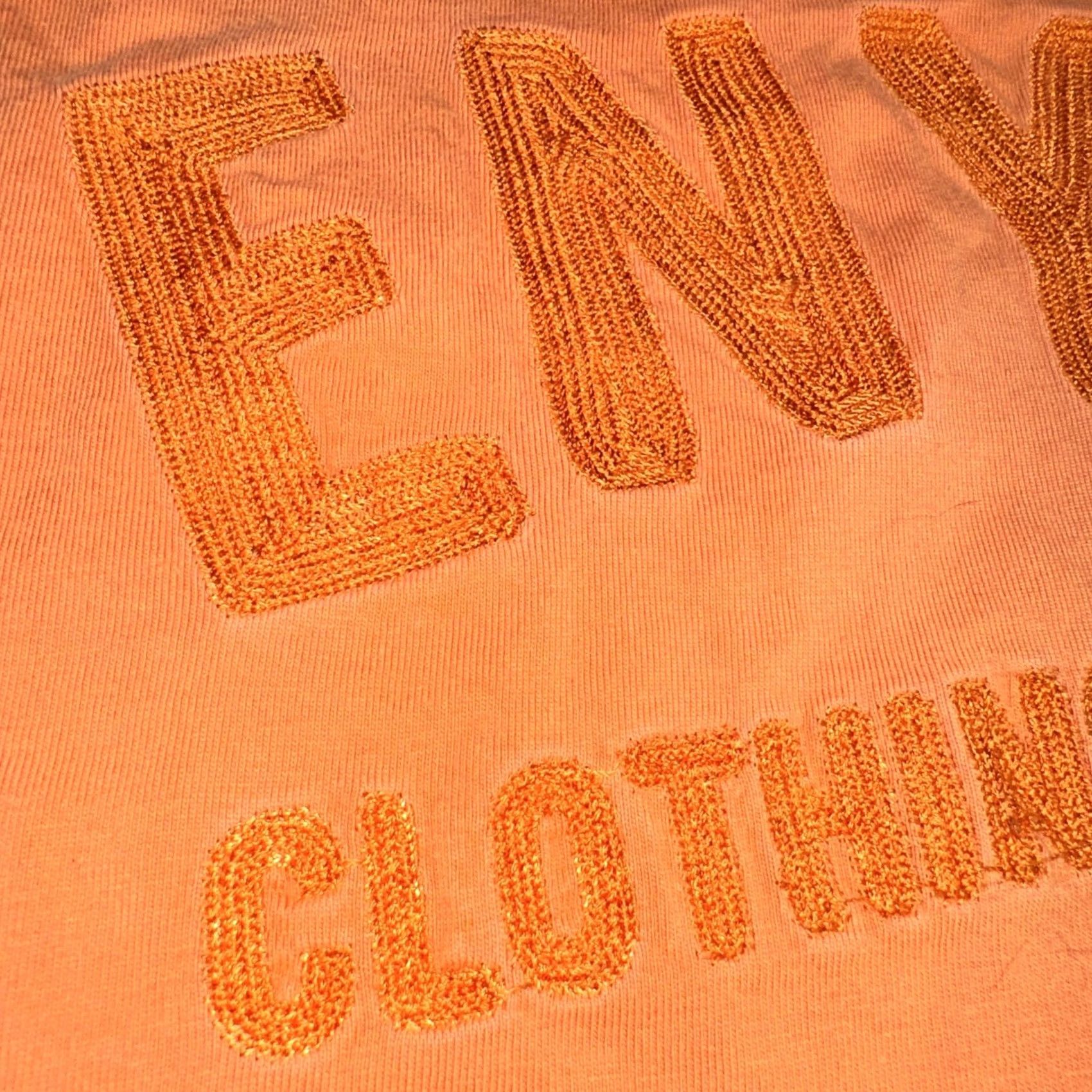 Enyce VINTAGE Enyce Clothing Company T-Shirt 2XL Orange Embroidered Logo Hip Hop Y2K Mens Shirt Size US XXL / EU 58 / 5 - 4 Thumbnail